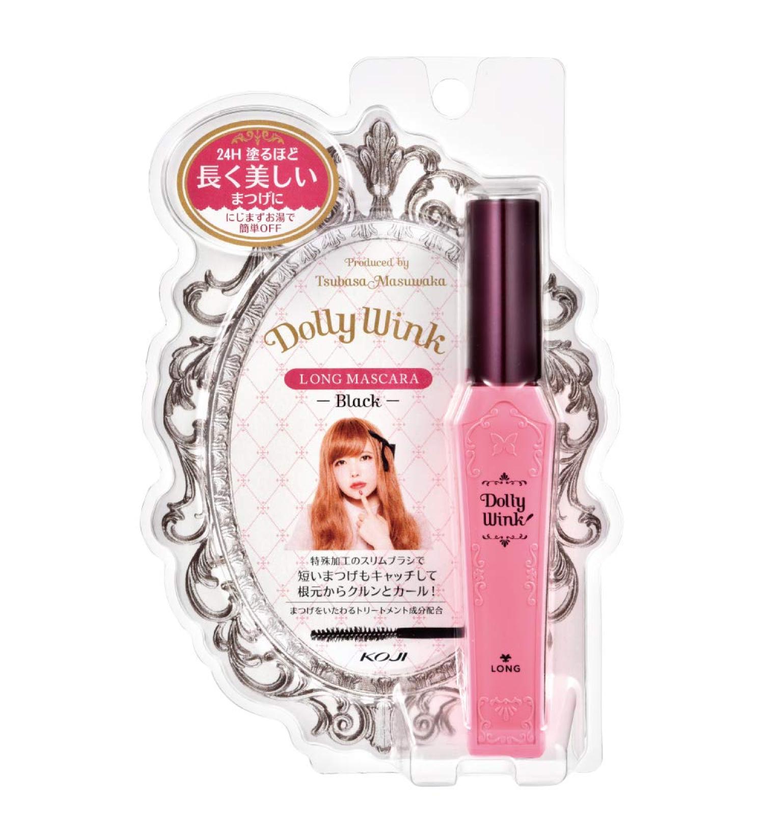 Koji Dolly Wink Long Mascara Black - 0.2 oz (7 g) | Volumizing & Lengthening Formula - Buy Online on GoSupps.com