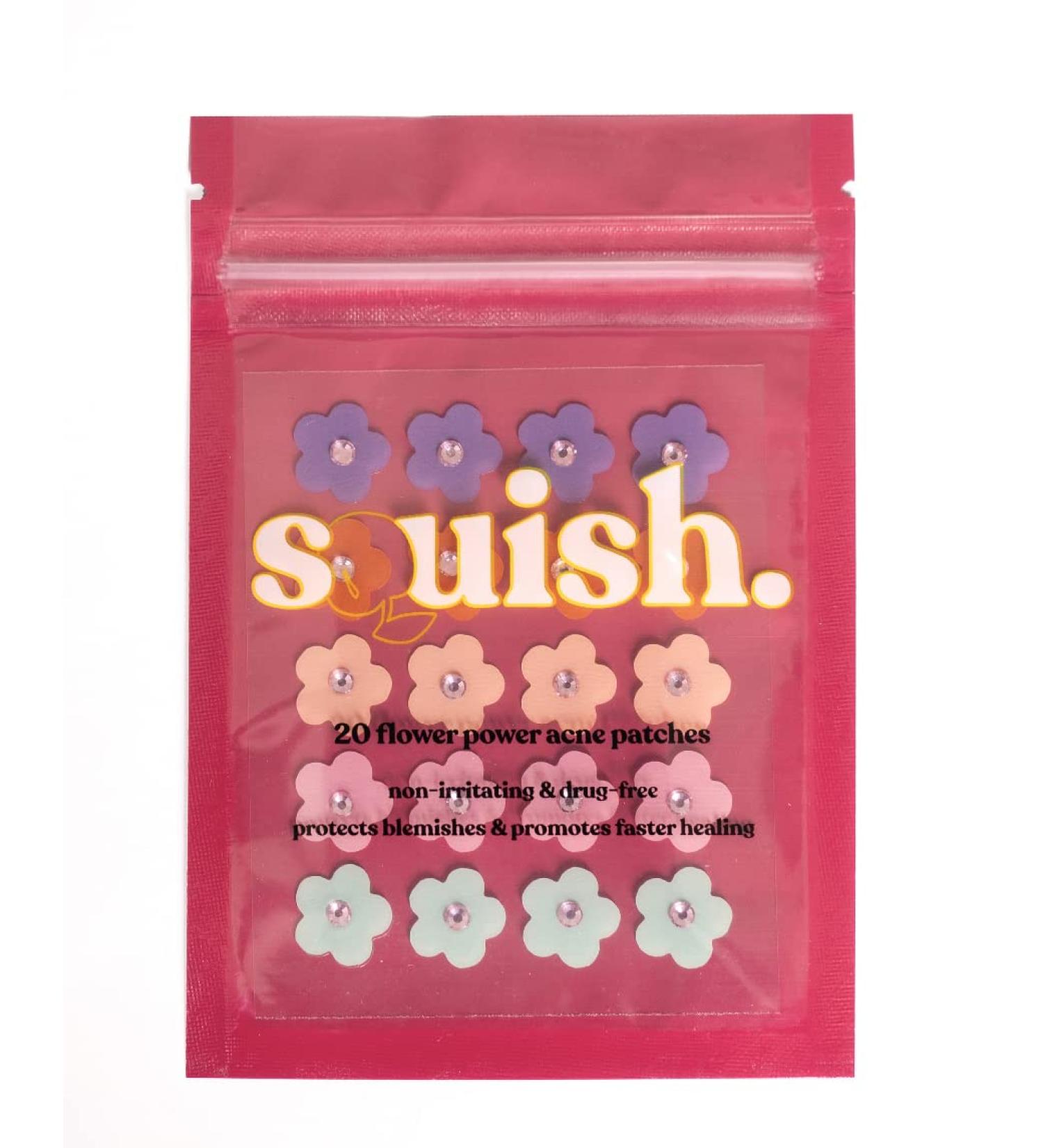 squish Flower Power Acne Patches