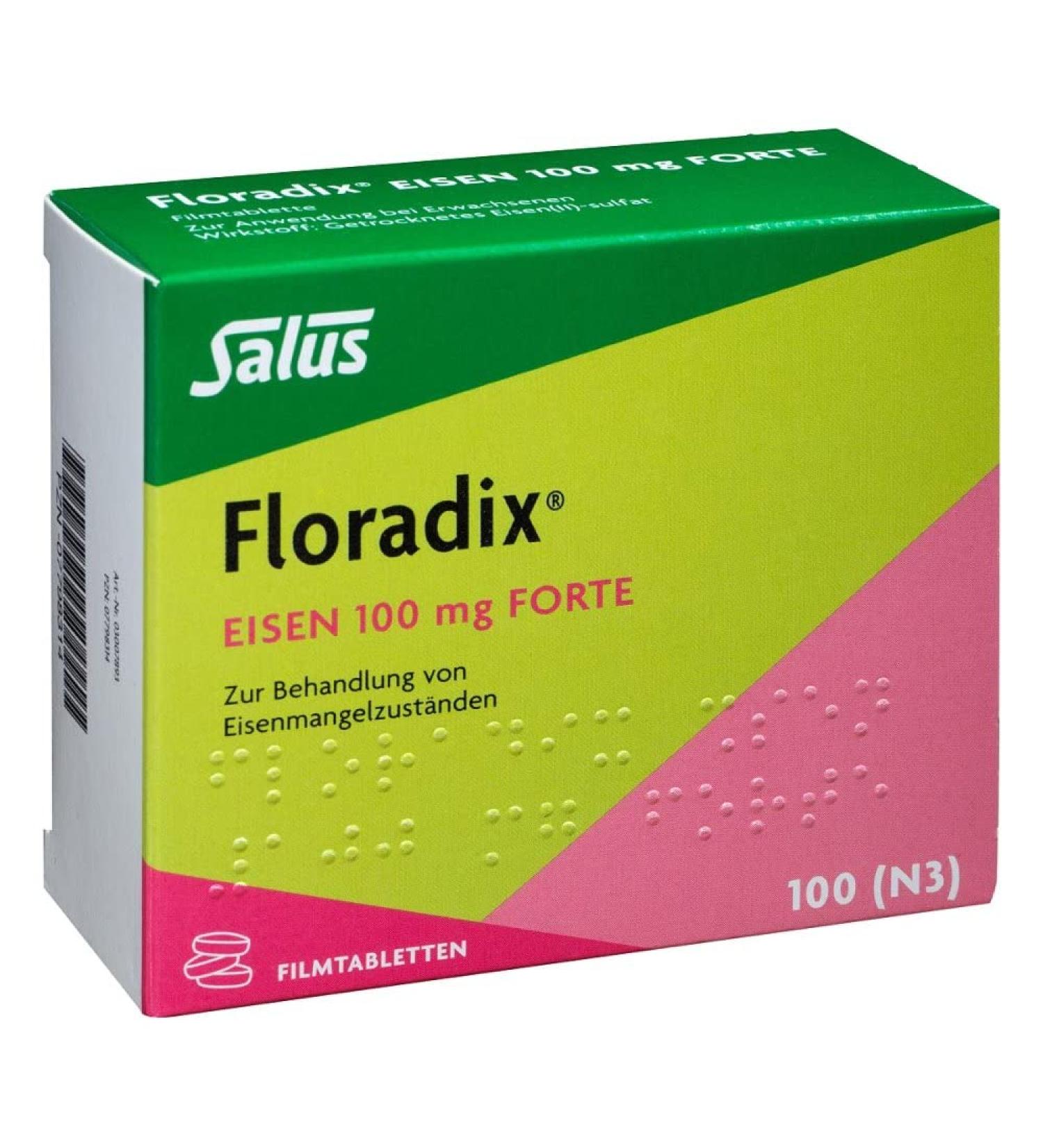 Buy Floradix Iron 100 mg Forte Tablets - Best Iron Supplement for Energy & Wellness | International Shipping Available - Buy Online on GoSupps.com