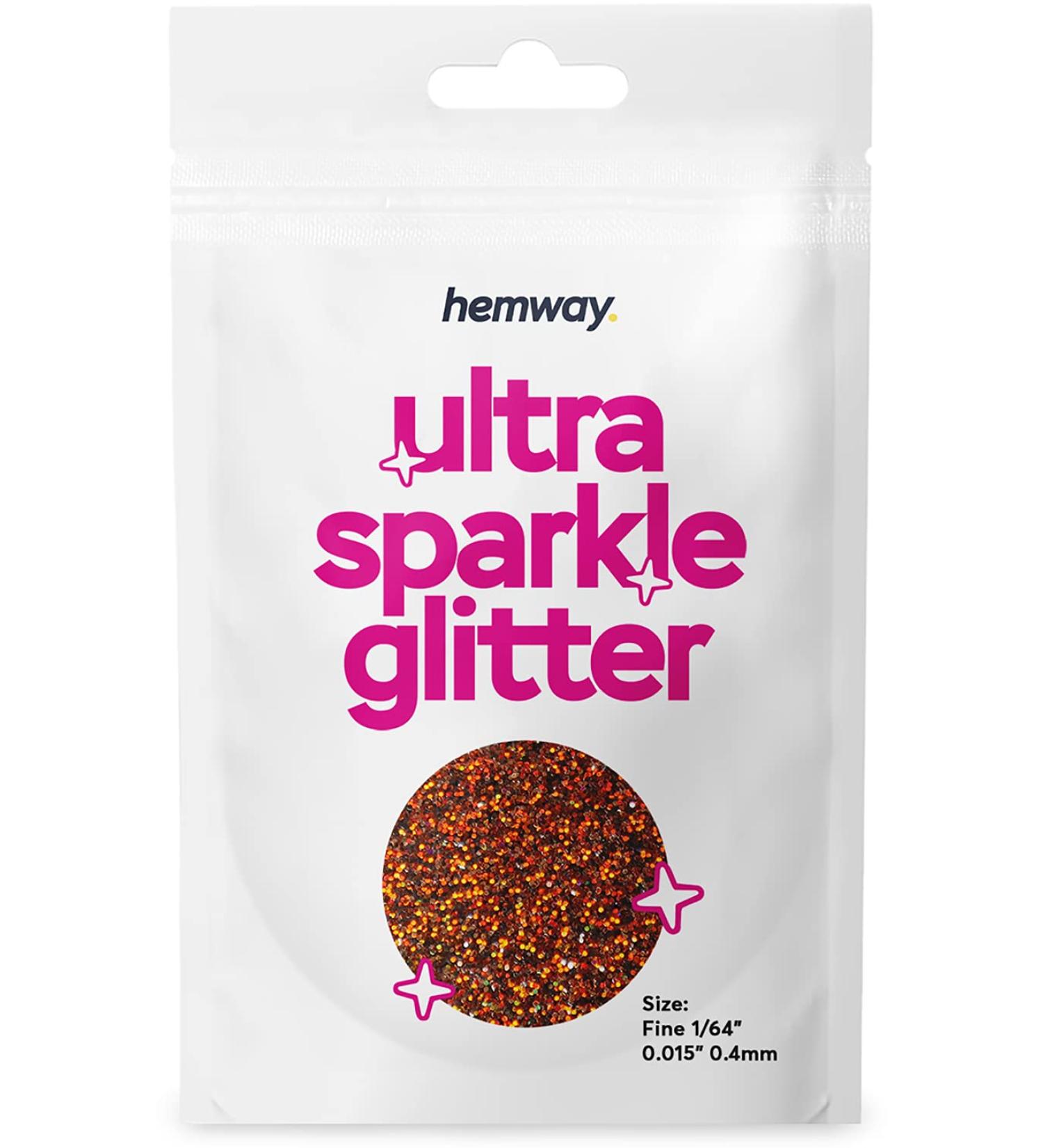 Hemway Bronze Brown Holographic Ultra Sparkle Glitter - 10g Sample for Arts, Crafts, Nails, Cosmetics & Resin - Buy Online on GoSupps.com