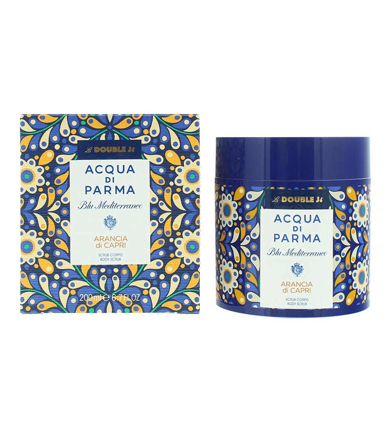 ACQUA Blu Mediterraneo Orange Di Capri Body Scrub 200 ml - Exfoliating Luxury | Shop Internationally - Buy Online on GoSupps.com