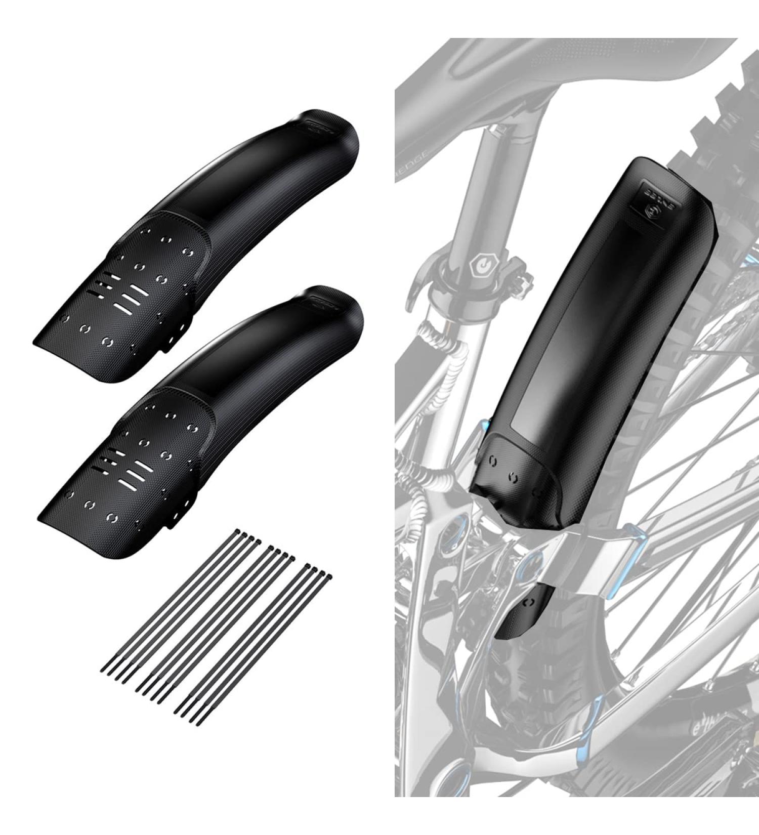 Universal Mountain Bike Fender Set - Rear + Front Mud Guard for MTB Bicycle | 14.37 Length x 3.15 Width - Buy Online on GoSupps.com
