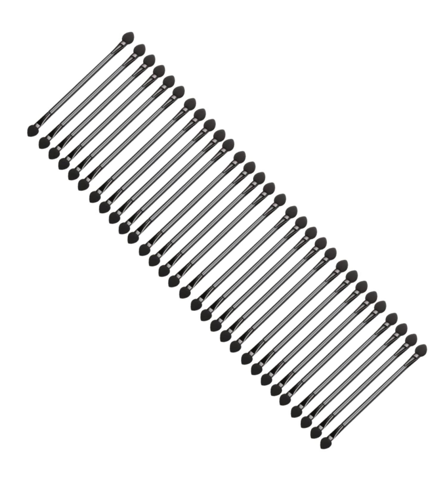 Balacoo 30pcs Double Ended Eyeshadow Brush Sponges Black Eyeshadow Eye Shadow Applicator Smudge Stick - Buy Online on GoSupps.com