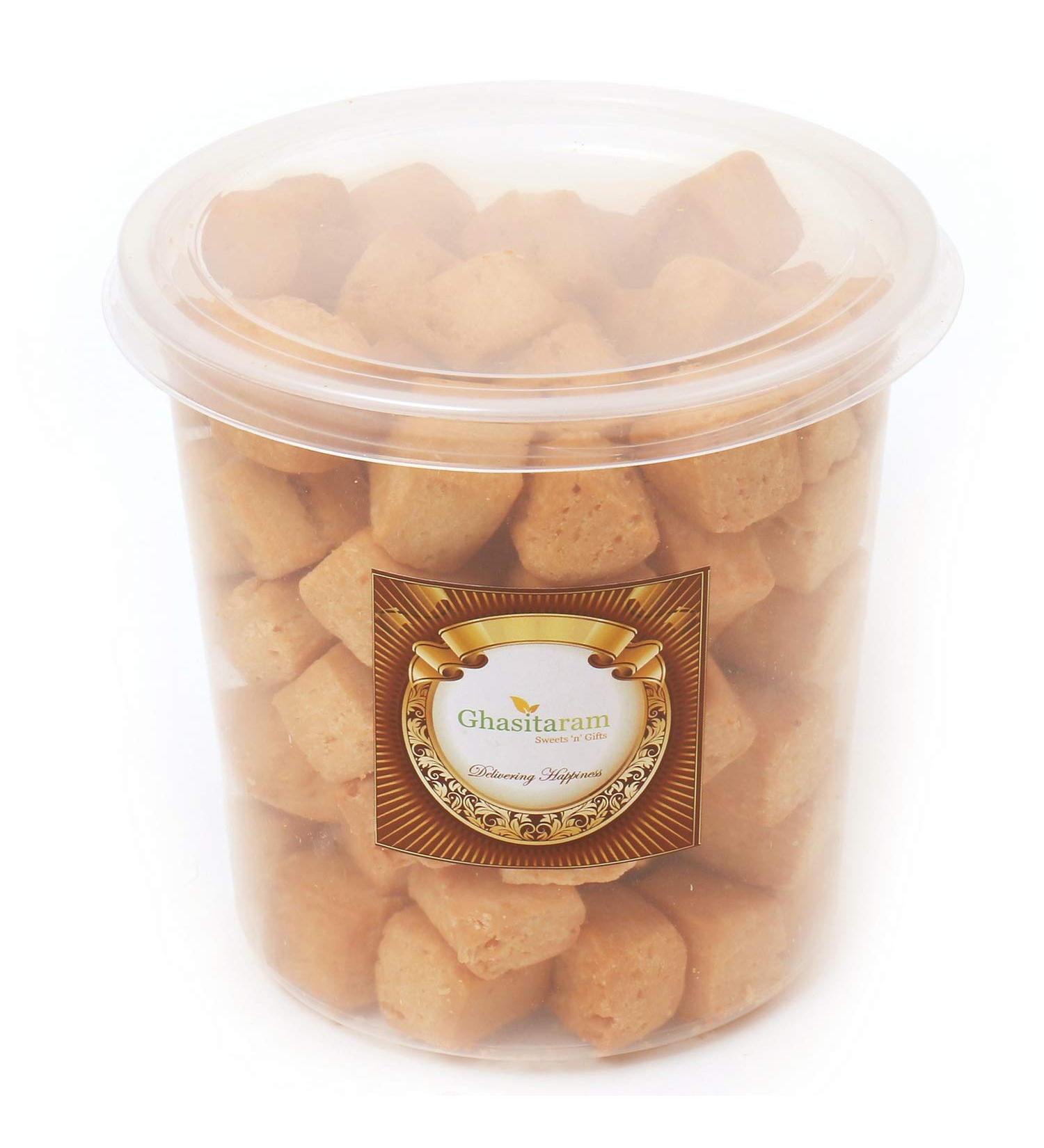 Ghasitaram Gifts Sakkarpara 400 GMS |Diwali Holi Rakhi Valentine Christmas Birthday Anniversary Gift for Her Him Mothers Day Fathers Day| - Buy Online on GoSupps.com