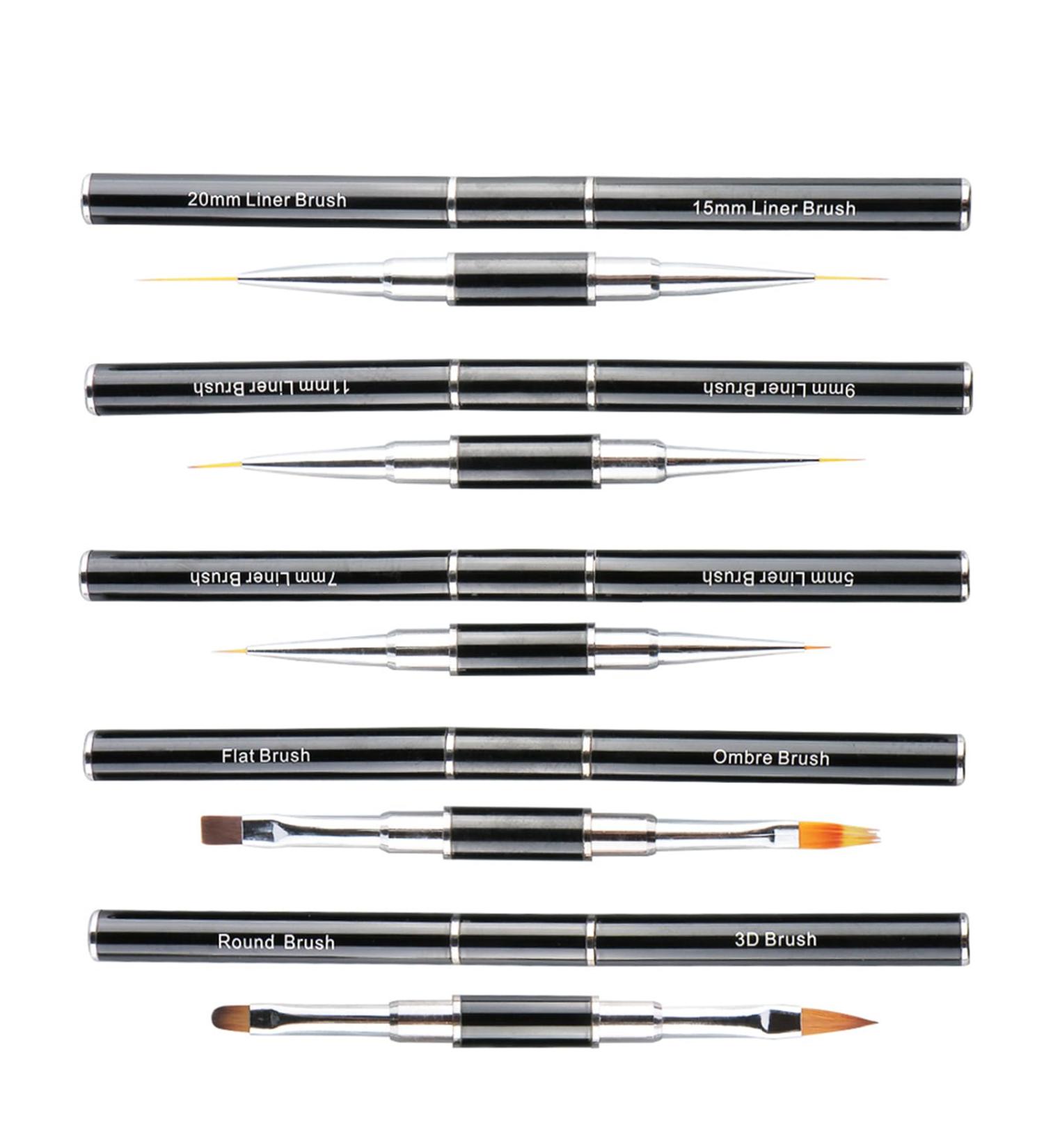 5pcs Double Ended Metal Line Pens Nails Liner Delicate Art Supplies For Drawing And Writing School Art Supplies - Buy Online on GoSupps.com