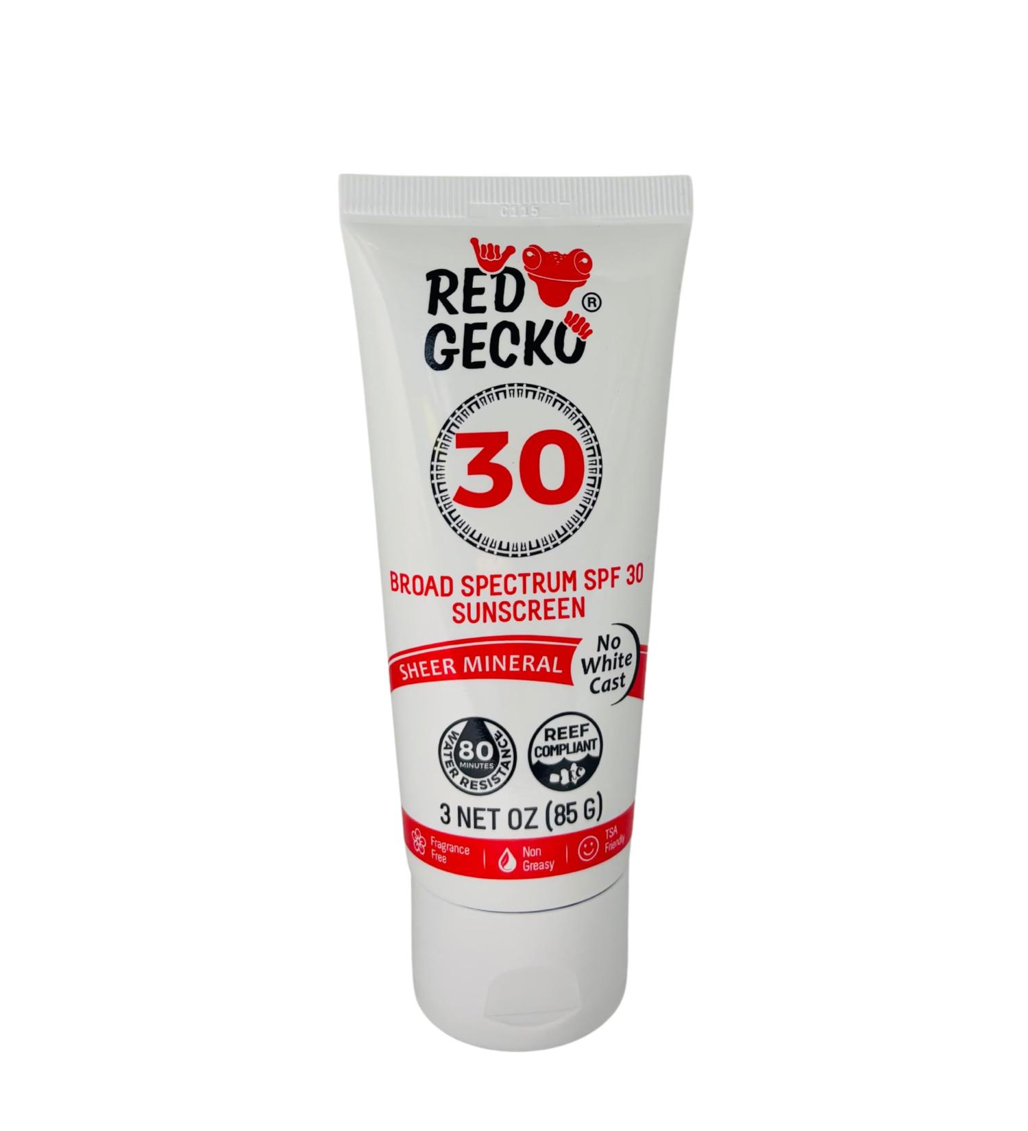Red Gecko Mineral Sunscreen SPF 30