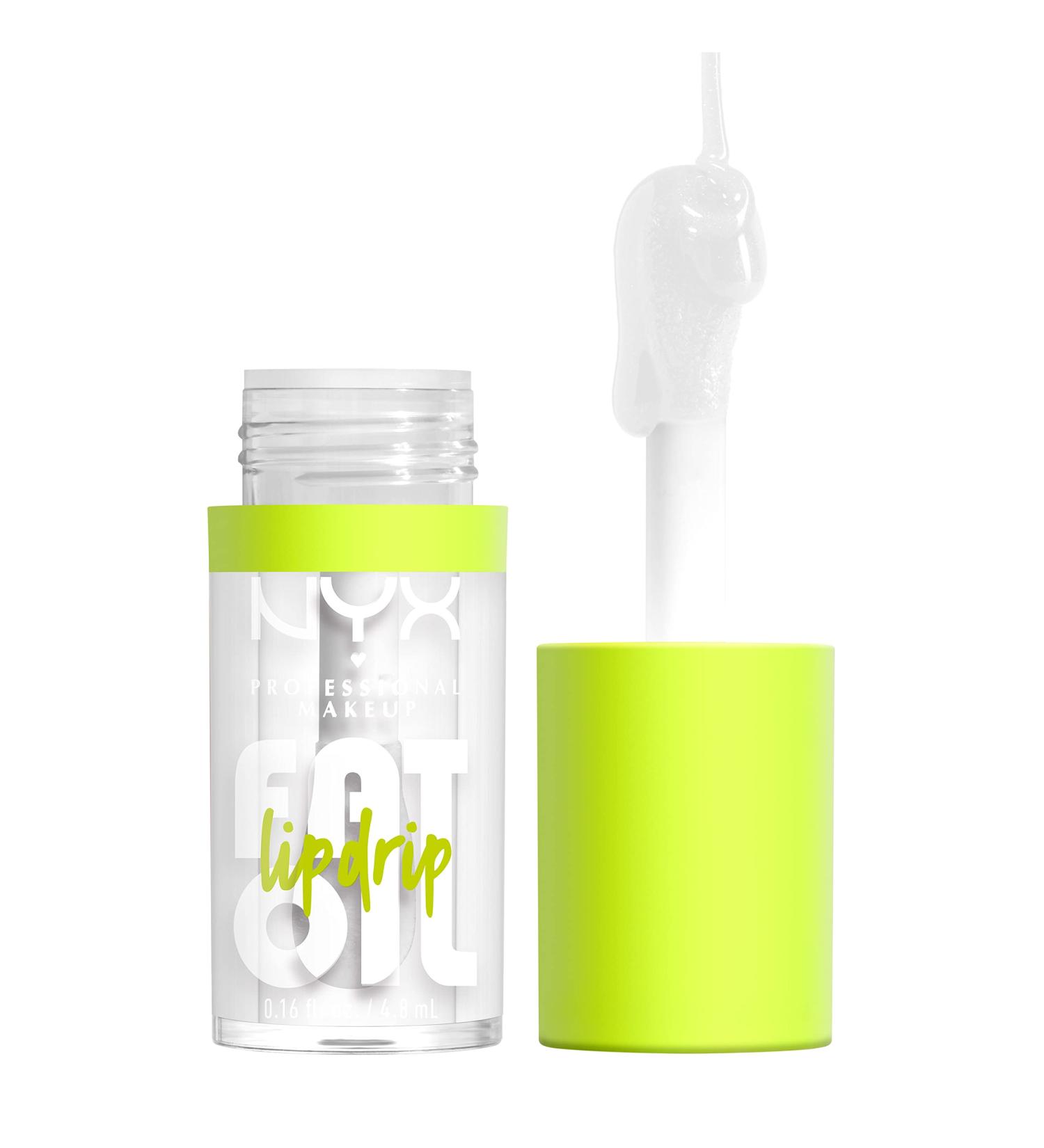 NYX Lip Drip Vegan Lip Gloss - My Main (Clear) 01 | Moisturizing & Shiny Formula - Buy Online on GoSupps.com