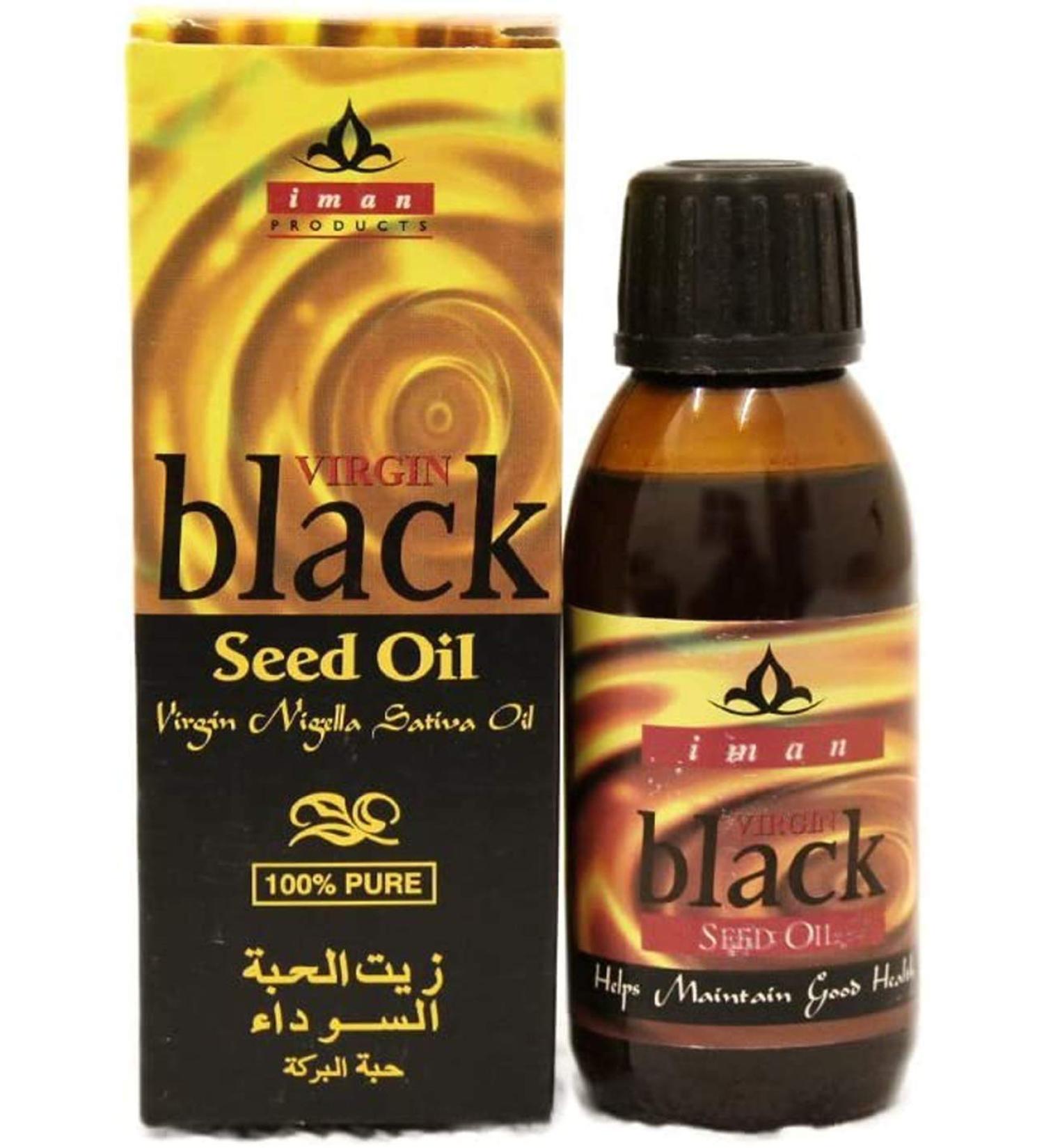 Black Seed Oil 100ml Bottle of Iman Habbat ul Sauda Habbat UL Baraka Nigella Sativa Kalonji Kalwanji Black Cumin Black - Buy Online on GoSupps.com