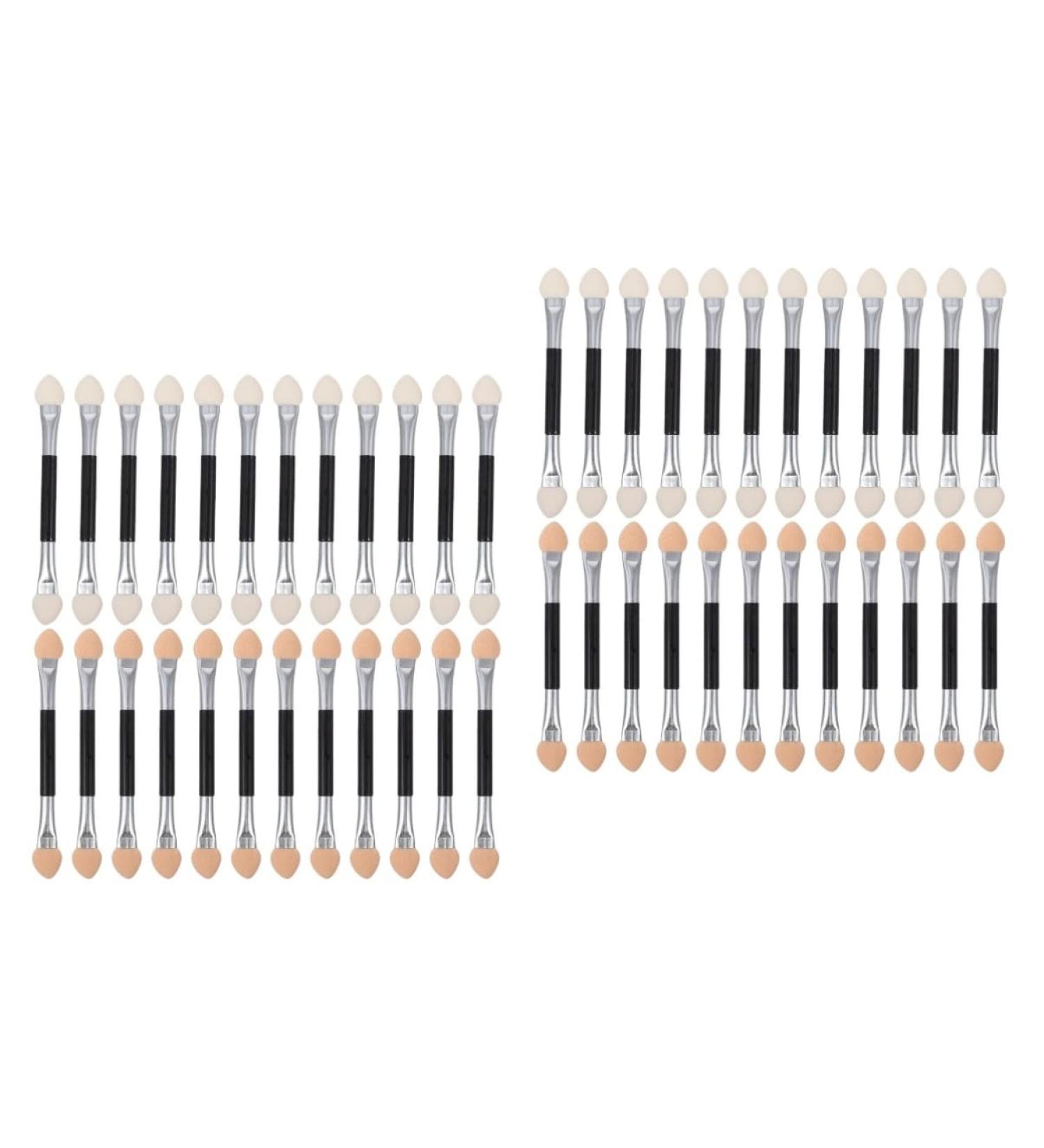 Baluue 48 Pcs Latex Eye Shadow Stick Girl Makeup Brush Halloween Makeup Eyelid Applicator Eyeshadow Plastic - Buy Online on GoSupps.com