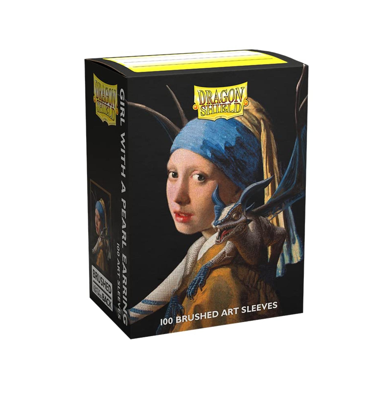 Dragon Shield Standard Size Sleeves  Limited Edition Brushed Art: Girl with a Pearl Earring 100CT - Card Sleeves Smooth & Tough - Compatible with Pokemon  Yugioh  & Magic The Gathering  MTG  TCG - Buy Online on GoSupps.com