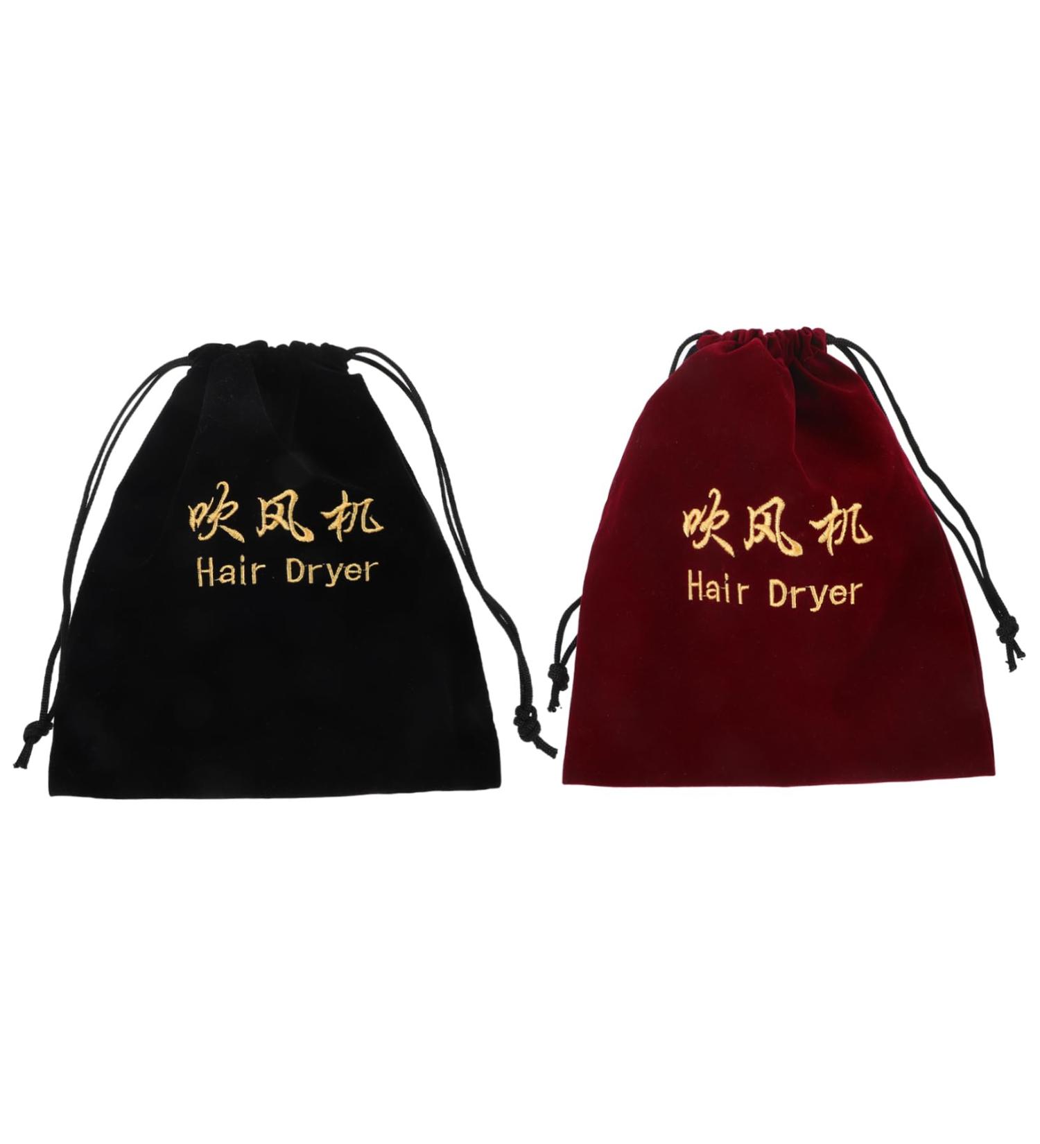 4 Pcs Hair Dryer Storage Bag Travel Storage Rack Portable 26x23x0.5cmx5pcs Assorted Colorx5pcs - Buy Online on GoSupps.com