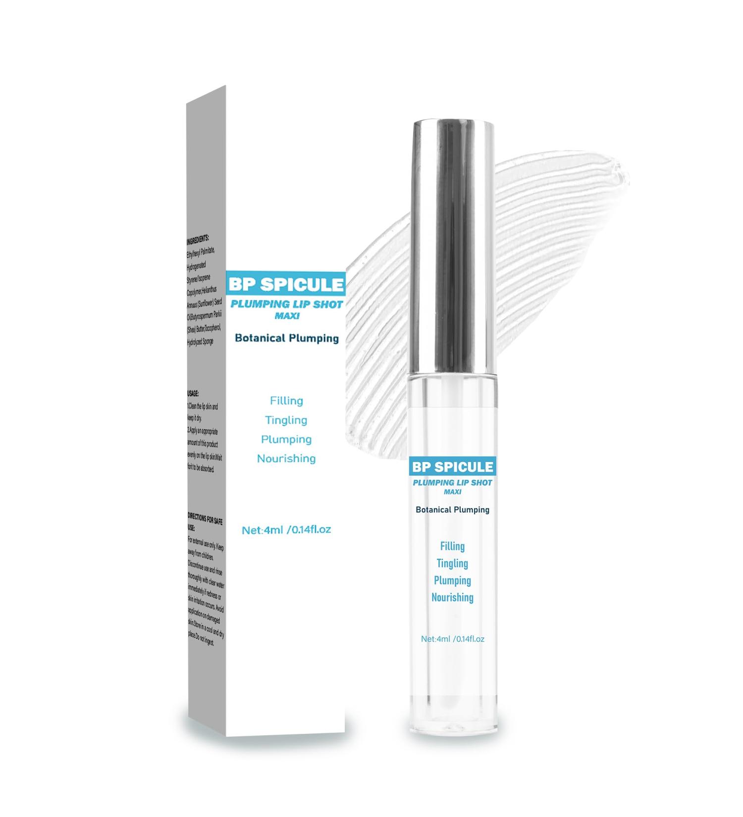 Bp Spicule Plumping Lip Shot Bp Lip Plumper Lip Plumpers Lip Serum for Nourishes Moisturizes & Fuller Softer Lips Increased Elasticity 1PCS - Buy Online on GoSupps.com