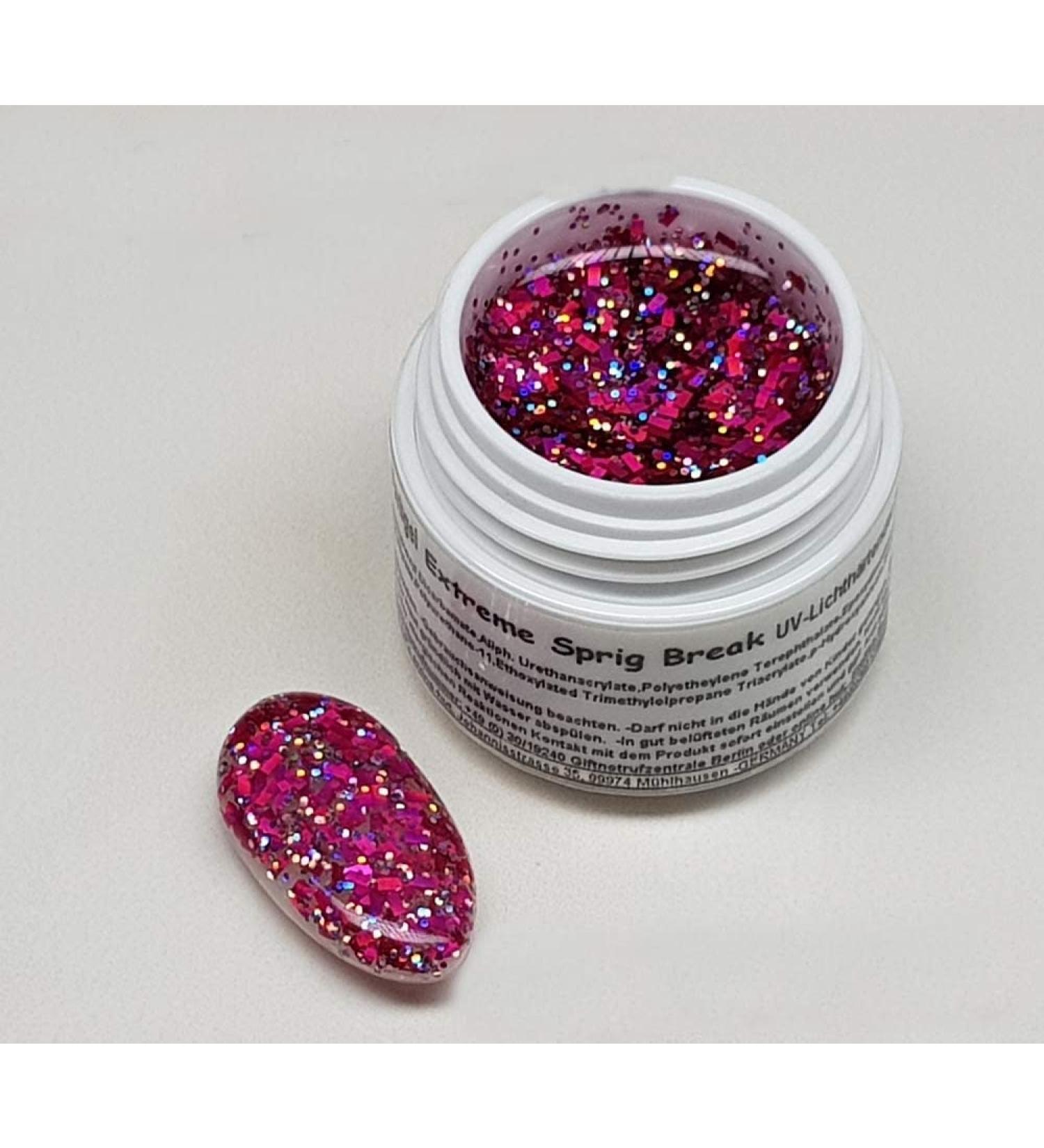 5ml UV Exclusiv Big Glitter Gel Extreme Spring Break