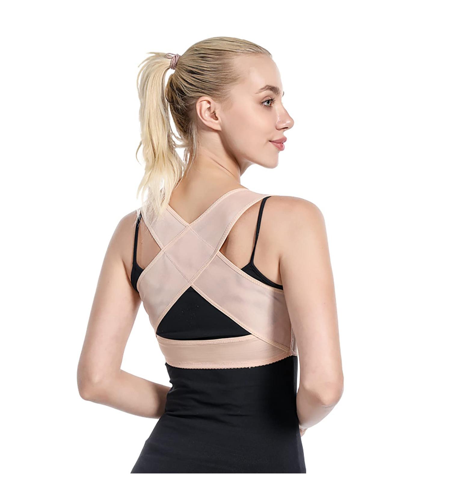 Adjustable Back Shoulder Posture Corrector - Upper Back Support Brace for Adults Body Wellness Posture Corrector Spine Back Straightener Back Brace Posture Corrector for Women Men lofty ambition A L - Buy Online on GoSupps.com