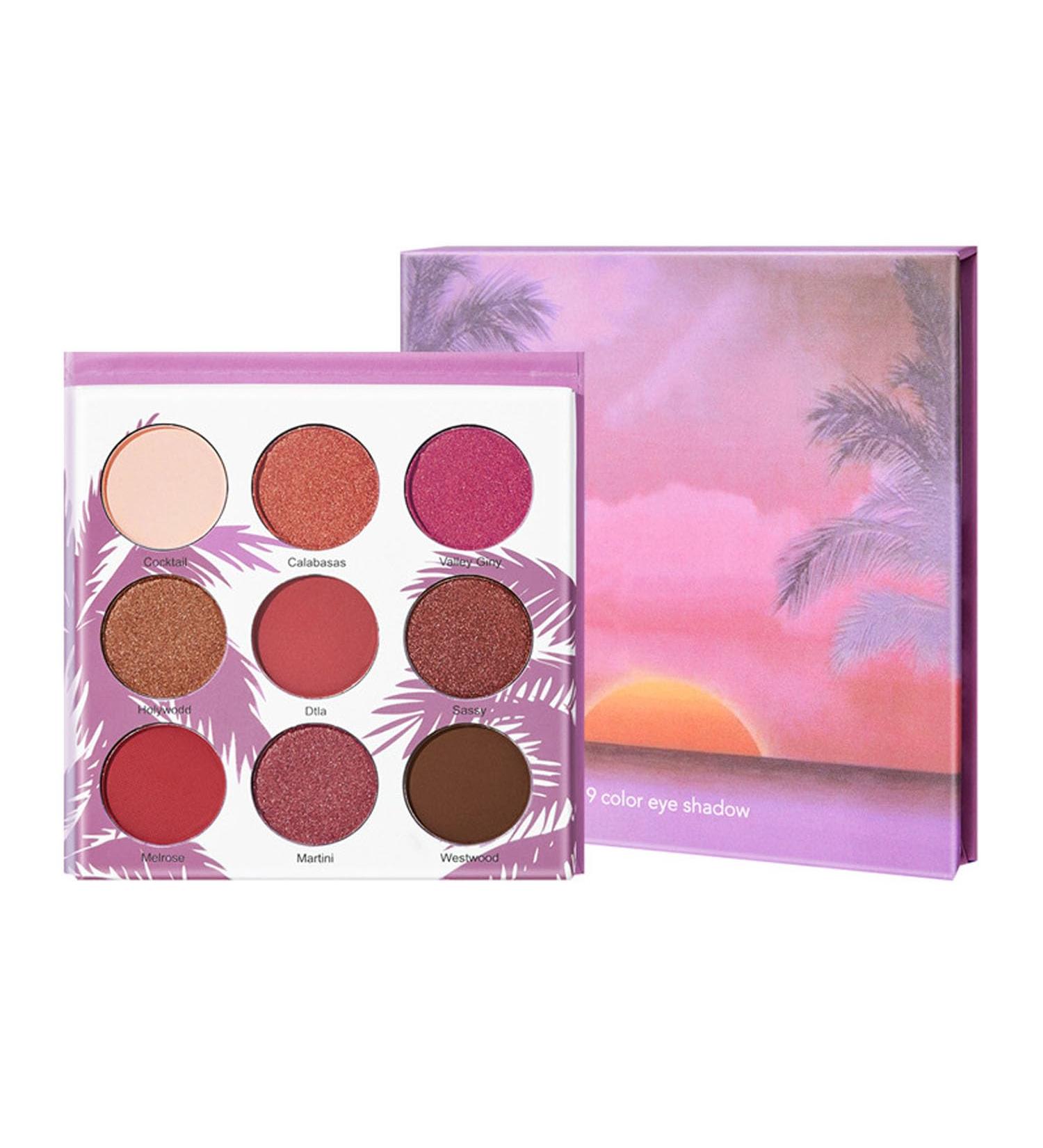 Makeup Eyeshadow Palette 9 Colors Shimmer and Matte Eyeshadow Very Colorful Eyeshadow Palette (02) - Buy Online on GoSupps.com