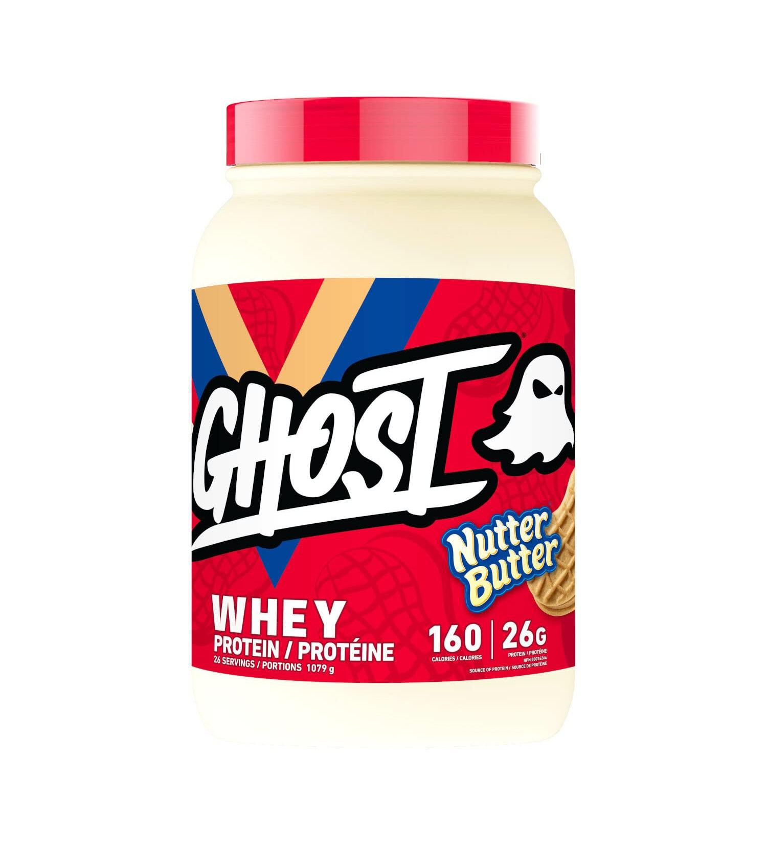 Buy Ghost Whey Protein Nutter Butter | Premium International Shipping - Best Price & Quality - Buy Online on GoSupps.com