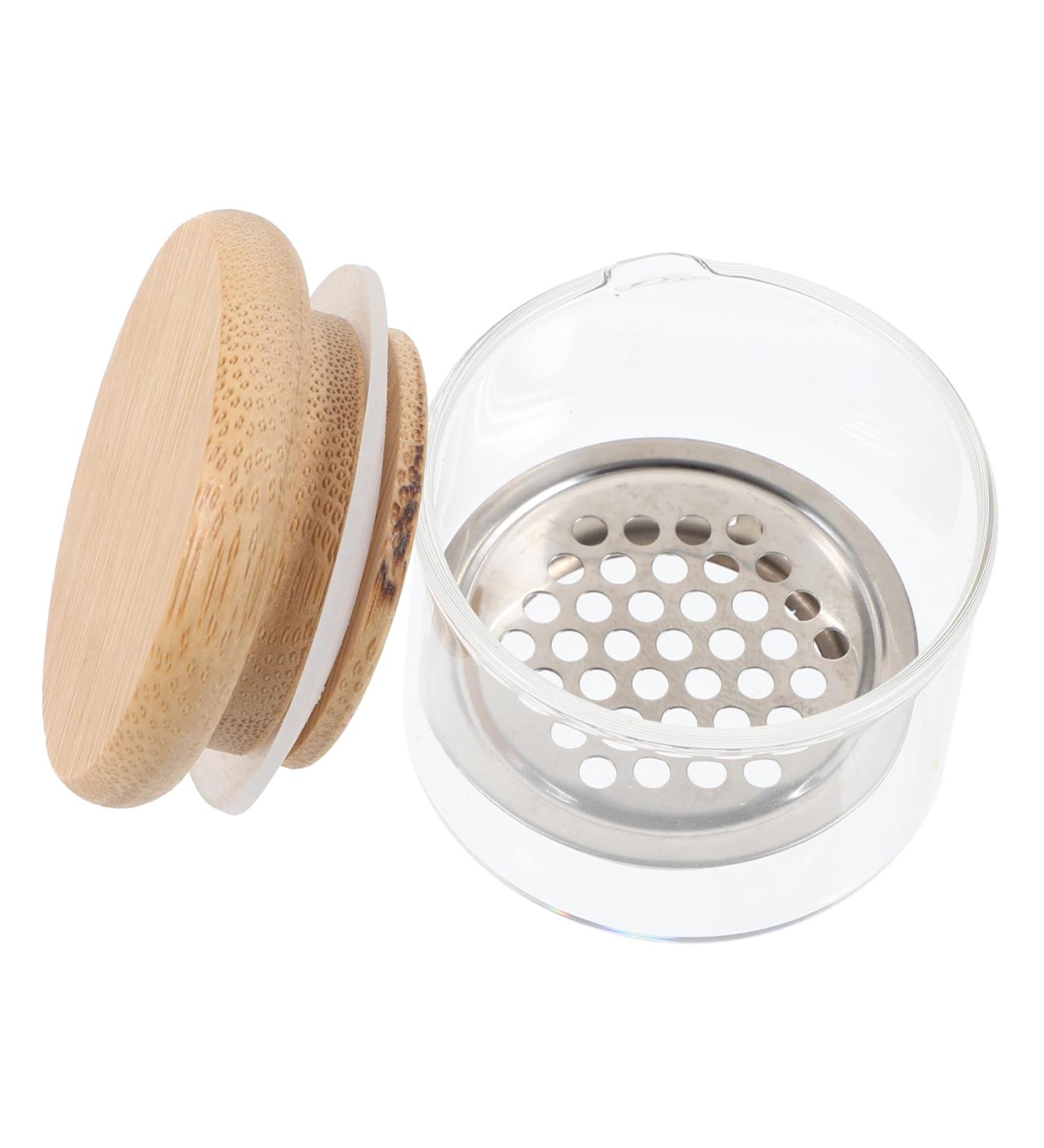 FOYTOKI Nail Art Brush Cup Glass Nail Dish Cup Glass Nail Cup Manicure Nail Cup Nail Dish Cups with Lids Dappen Dish for Acrylic Nails Acrylic Nail Tools Nail Dappen Dish Nail Dish Bowl - Buy Online on GoSupps.com