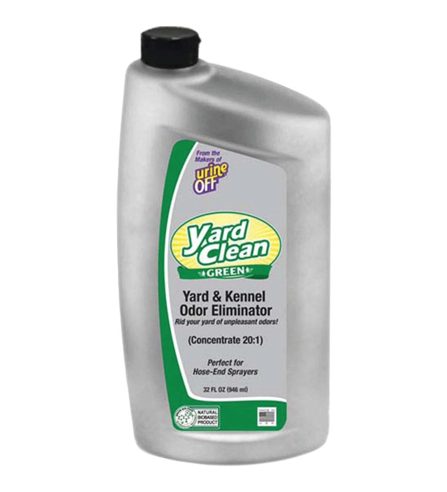 Urine Off BU1027 32 oz 20:1 Concentrate Clean Green(TM) Yard and Kenner Odor Eliminator