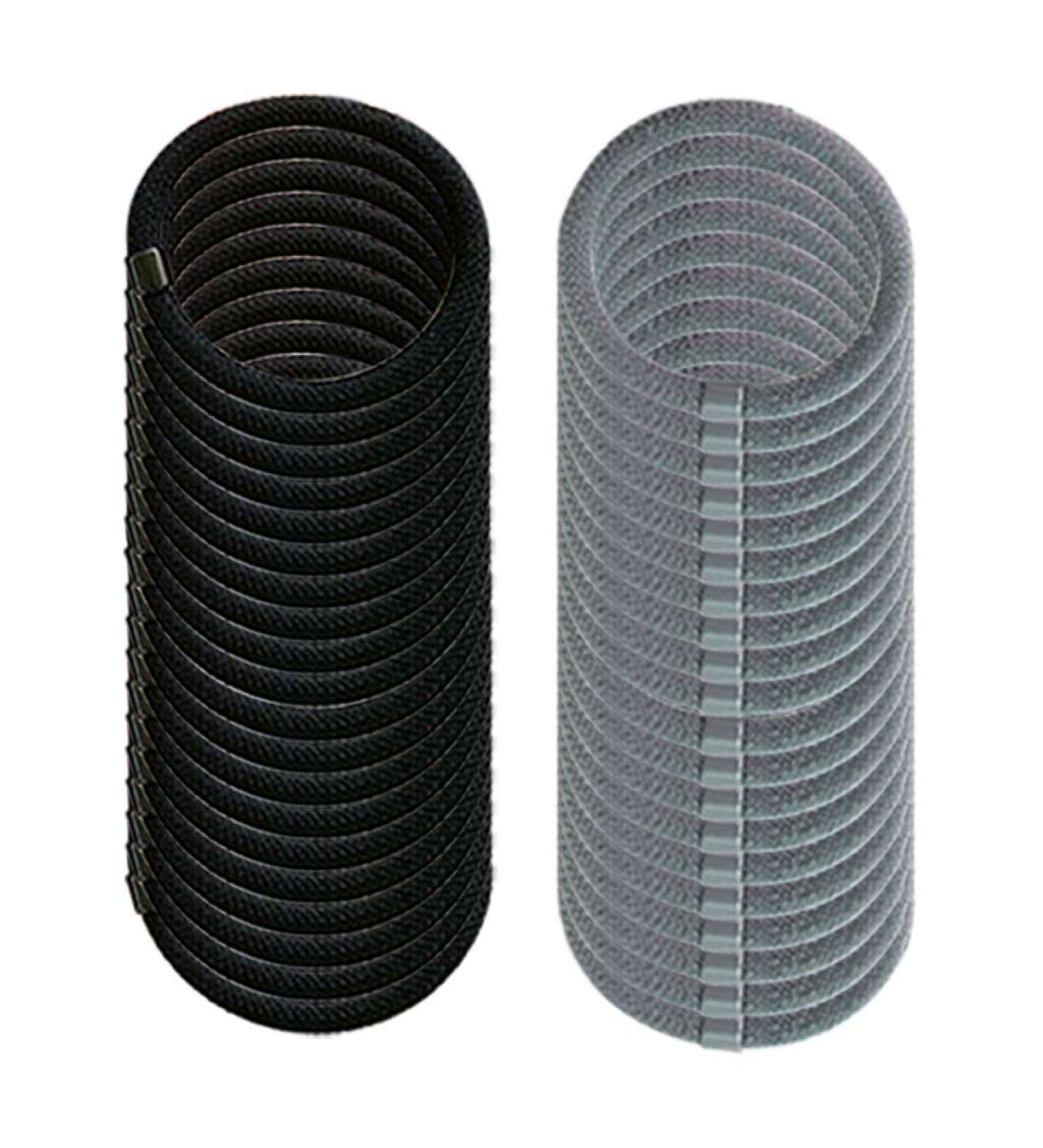 50 Super Elastic Hair Ties for Thick Curly Hair - Durable Ponytail Holders for Girls - International Shipping Available - Buy Online on GoSupps.com