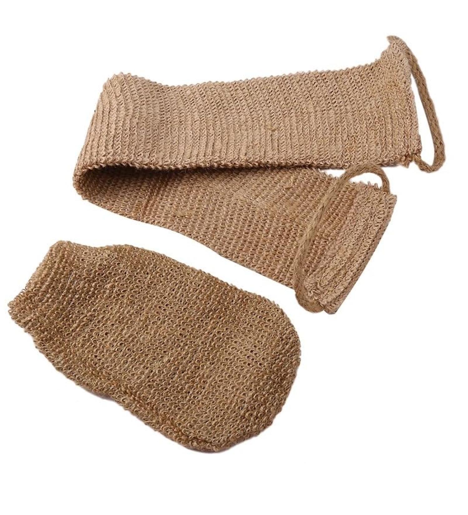 Bath Sponge Jute Bath Towel Shower Towel Back Body Exfoliation with Shower Scrubber Sponges Bath (Color : A) - Buy Online on GoSupps.com