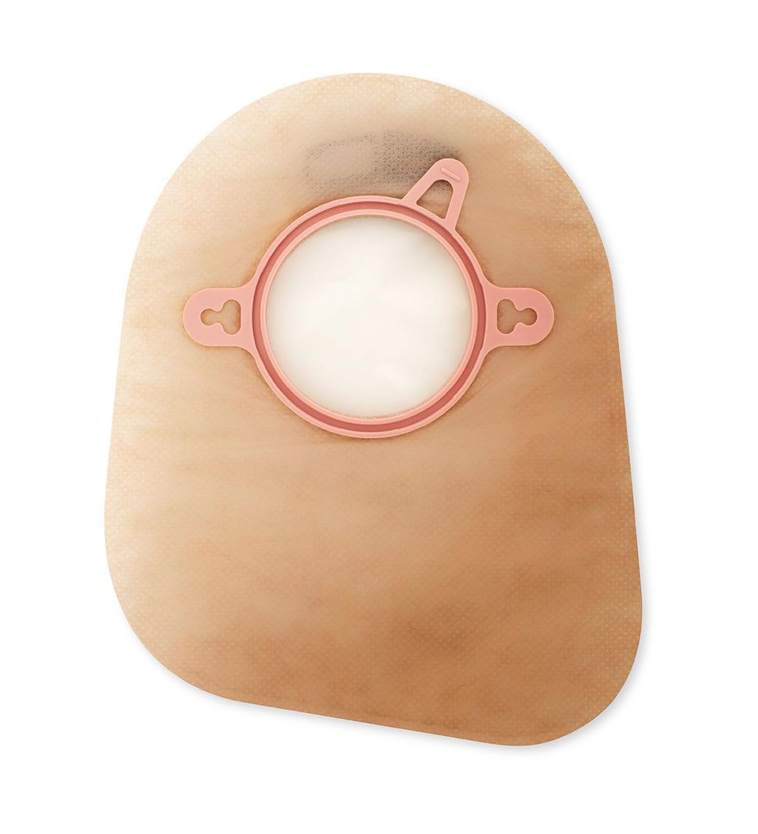 New Image Closed End 7"L 2pc System Ostomy Pouch 2.25" Flange 18393 60 Ct Beige 2-1/4" (57 mm)