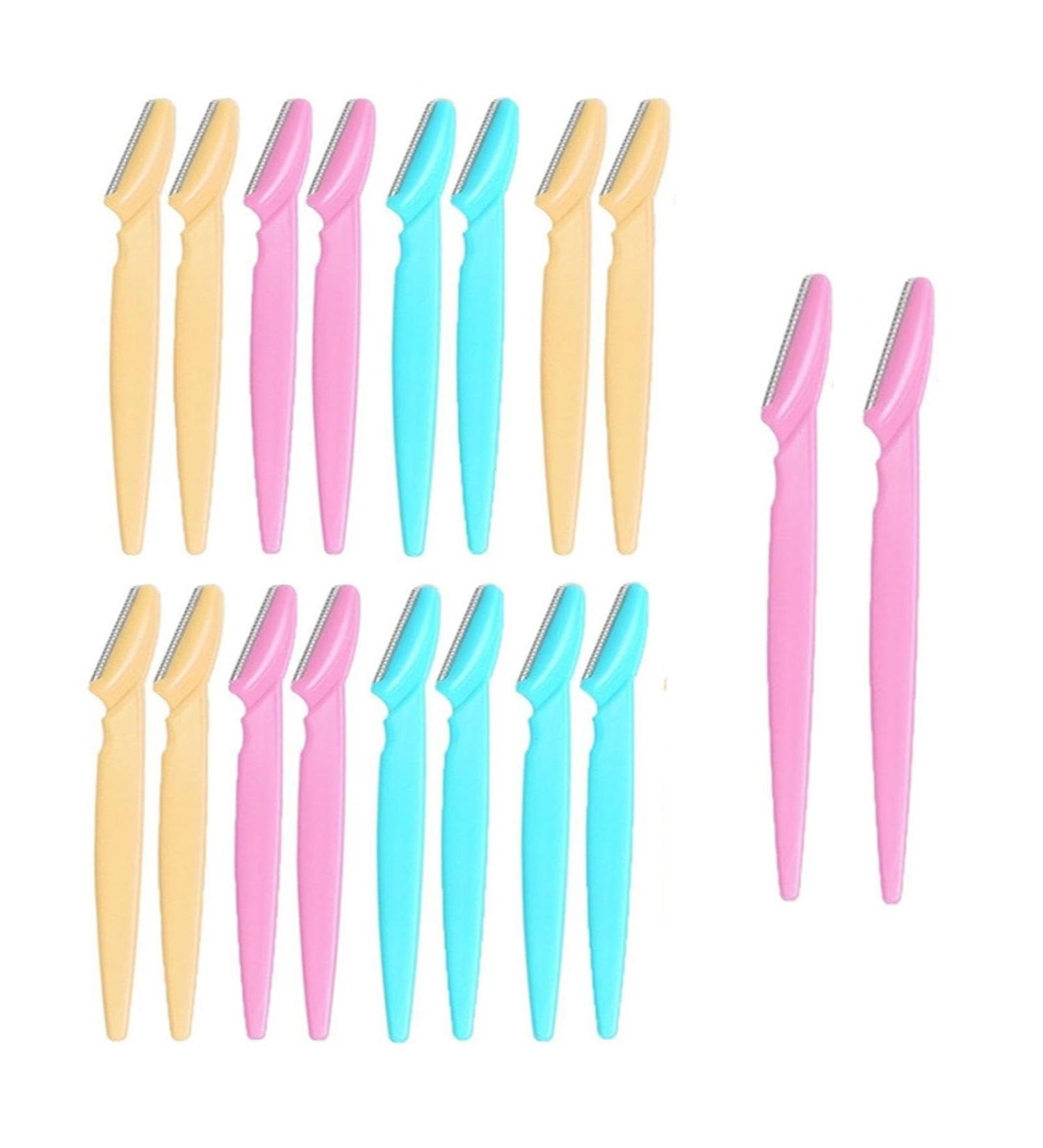 18pcs Eyebrow Razors & Facial Hair Removers - Premium Trimmer for Women & Men | International Shipping Available - Buy Online on GoSupps.com
