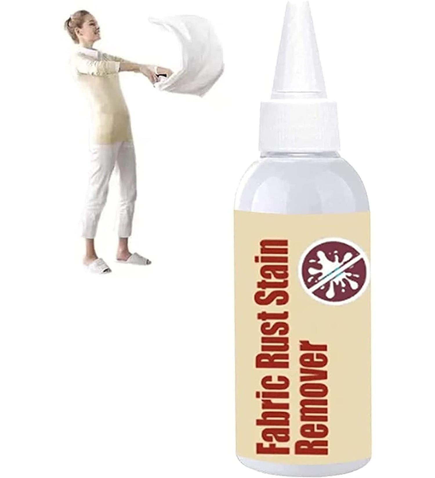 Emergency Stain Rescue Strong Clothes Rust Yellow Remover Emergency Stain Rescue Quick Dirt Spot Stain Rust Yellow Remover Laundry Clothing Cleansing Agent Tools (100ml) - Buy Online on GoSupps.com