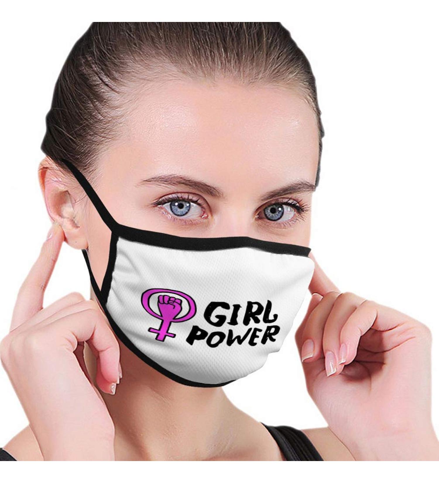 Breathable premium facial protection cover girl power venus quote lettering girl power venus women men anti wind dust protection protective cover for ski cycling camping travel safety daily
