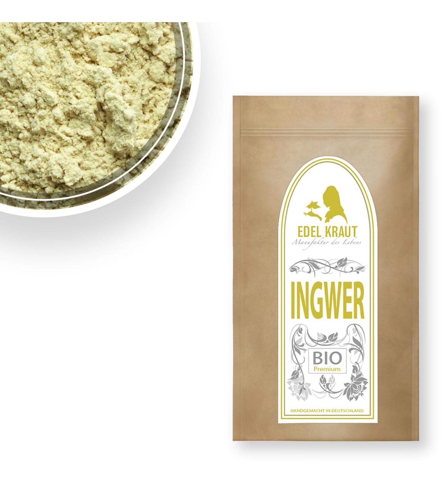 Buy Organic Ginger Powder 1000G | Pure Ground Ginger 1kg | Noble Herb Premium Quality - Buy Online on GoSupps.com