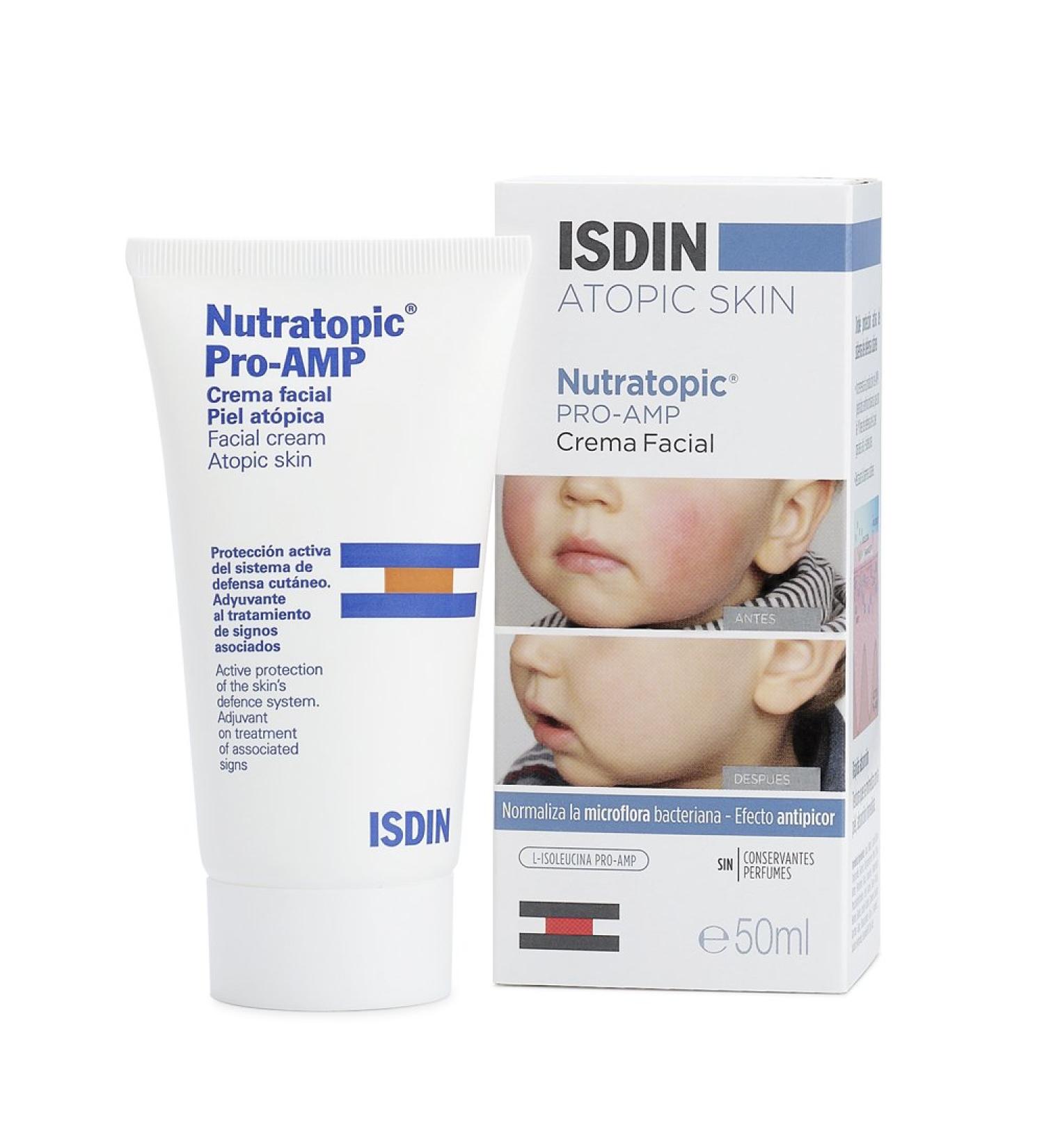 Isdin Nutratopic Pro-Amp Repairing Face Cream 50ml