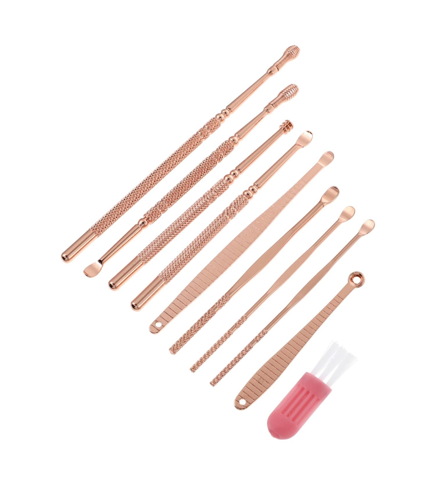 HOODANCOS 1set Ear Wax Removal Tools Ear Cleaning Kit Design for Home Use and Cleaning - Buy Online on GoSupps.com