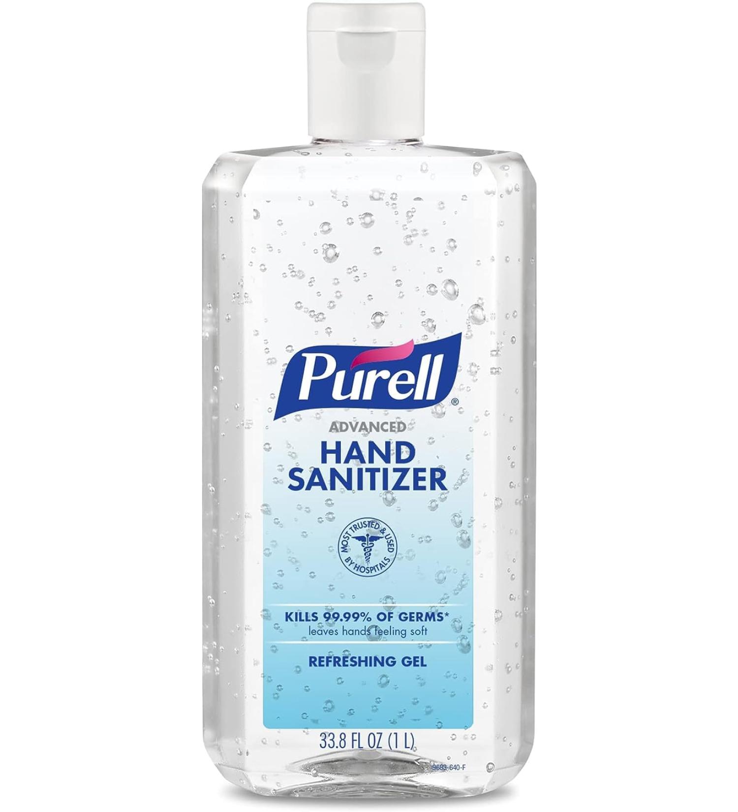 Buy PURELL Advanced Hand Sanitizer Gel 1L - Refreshing & Effective | Fast International Shipping - Buy Online on GoSupps.com