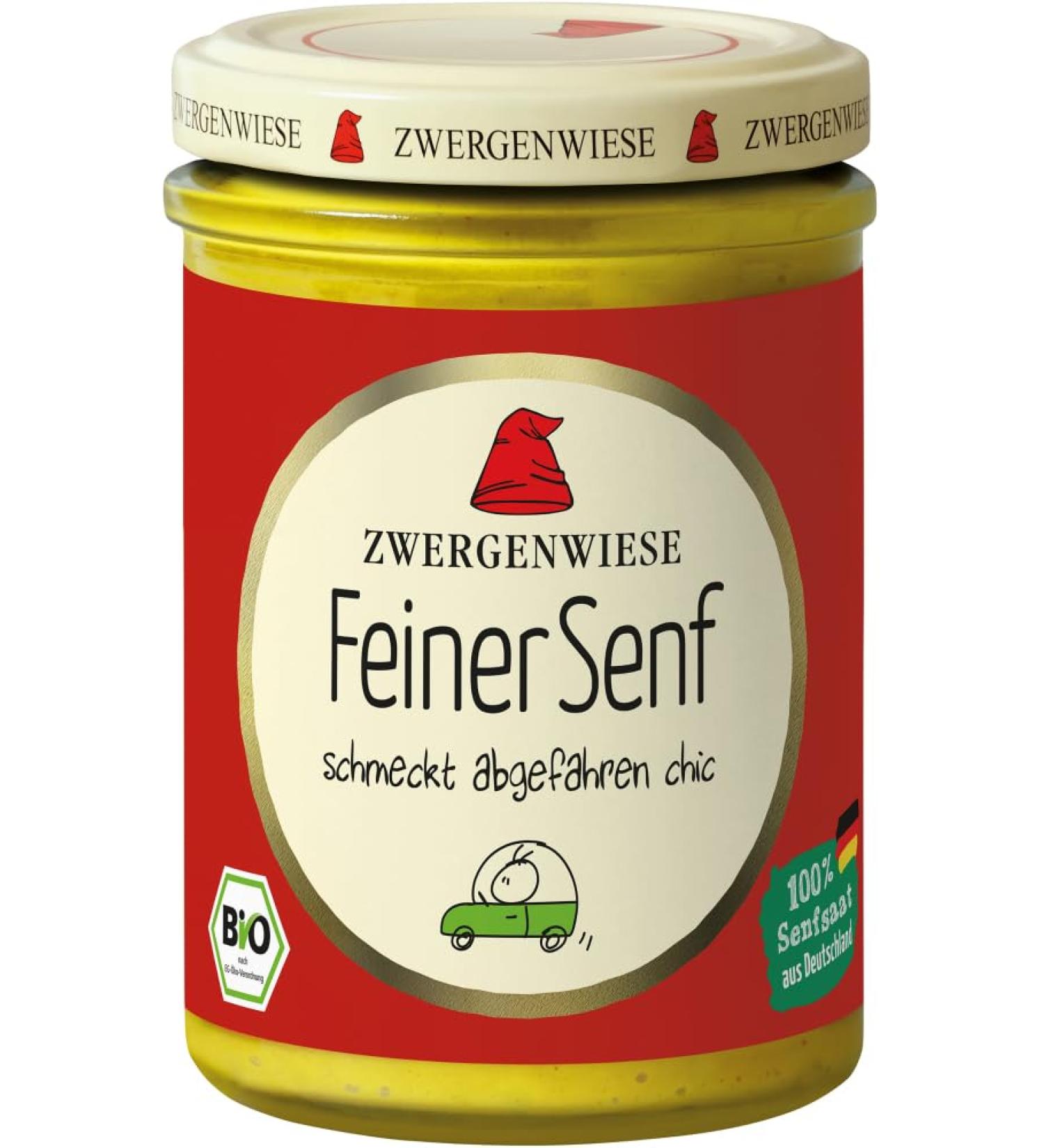 Zwergenwiese Zwergenwiese Moutarde fine bio (2 x 160 ml)