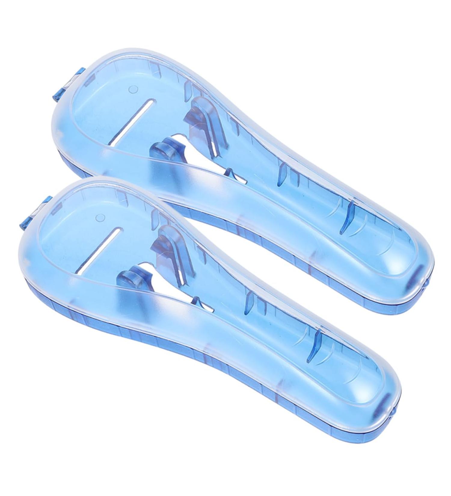 Beavorty 2er-Box Razor Storage Box - Manual & Electric Shaver Travel Case | Hartschalesetui for Hand Razors | Compact 16.5x6cm | Perfect for Travelers - Buy Online on GoSupps.com