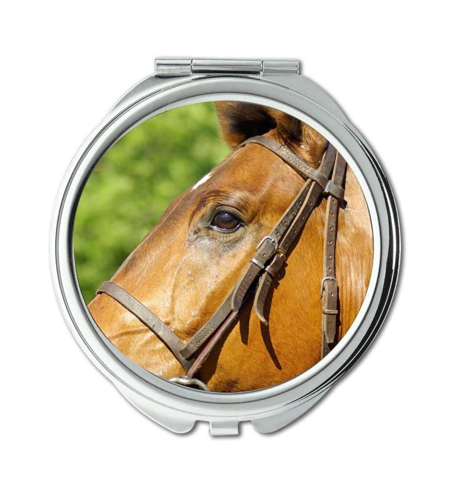 YENDOSTEEN Mirror Compact Mirror animal animal photography brown pocket mirror portable mirror - Buy Online on GoSupps.com