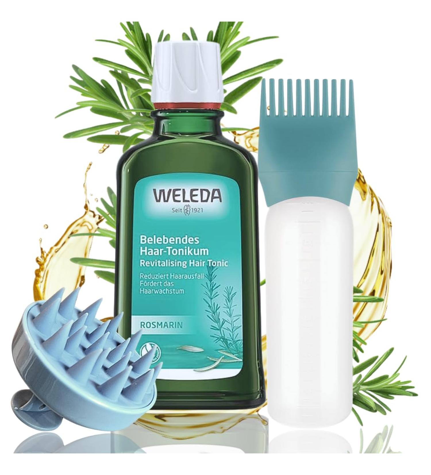  Shumilov 170 ml - Hair root applicator compatible with WELEDA Rosemary Oil Hair Lotion - Prevents hair loss - Buy Online on GoSupps.com