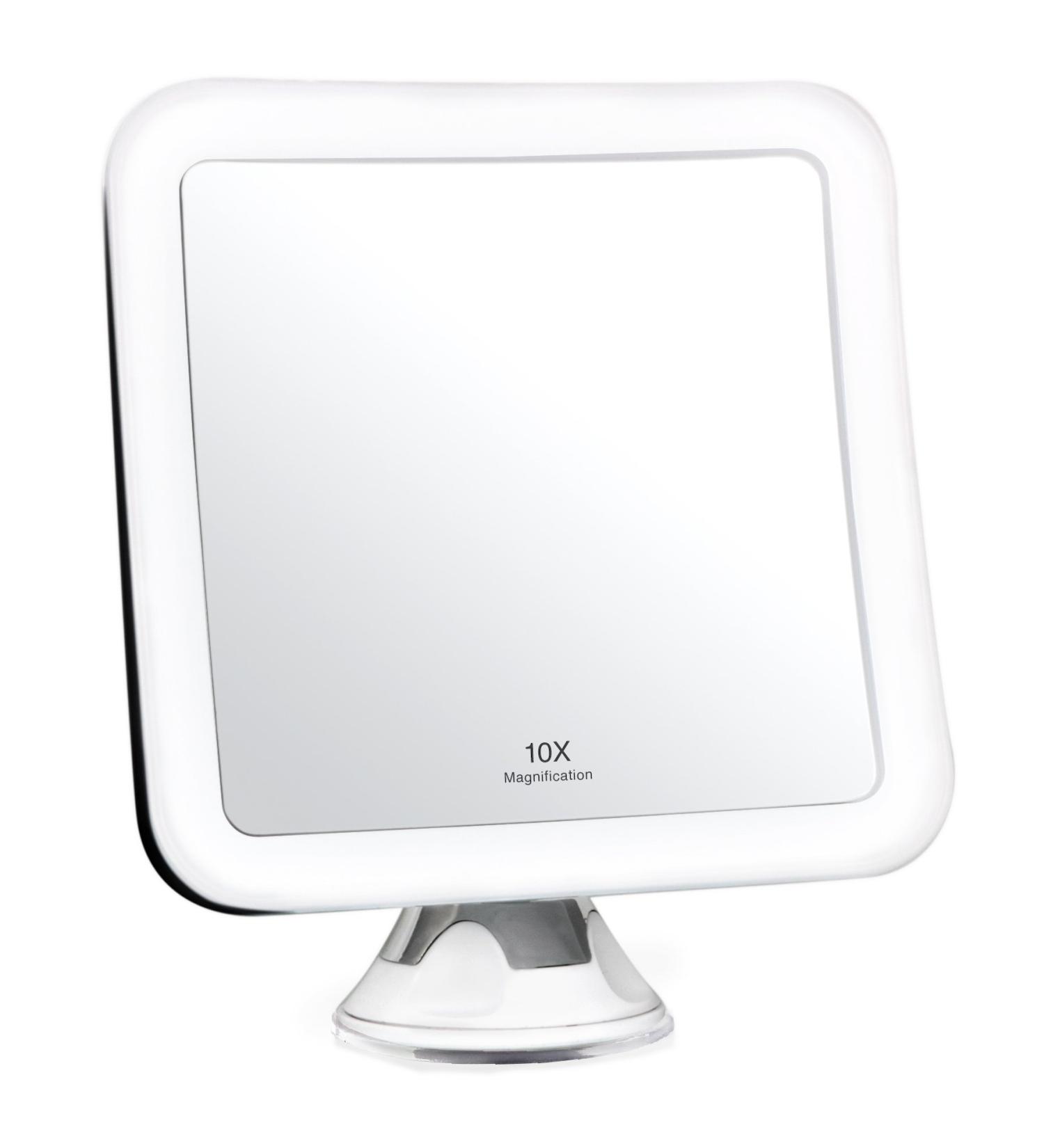 Fancii 10X Magnifying Lighted Makeup Mirror - Daylight LED Vanity Mirror - Buy Online on GoSupps.com
