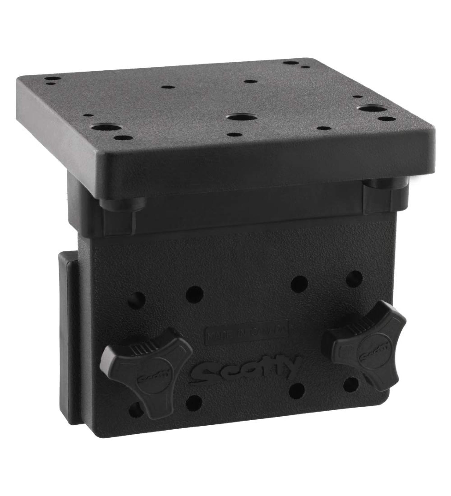 Scotty #1025 Right Angle Side Mount for Downrigger Models 1080-1116 - Durable Black Accessory for Fishing - Buy Online on GoSupps.com