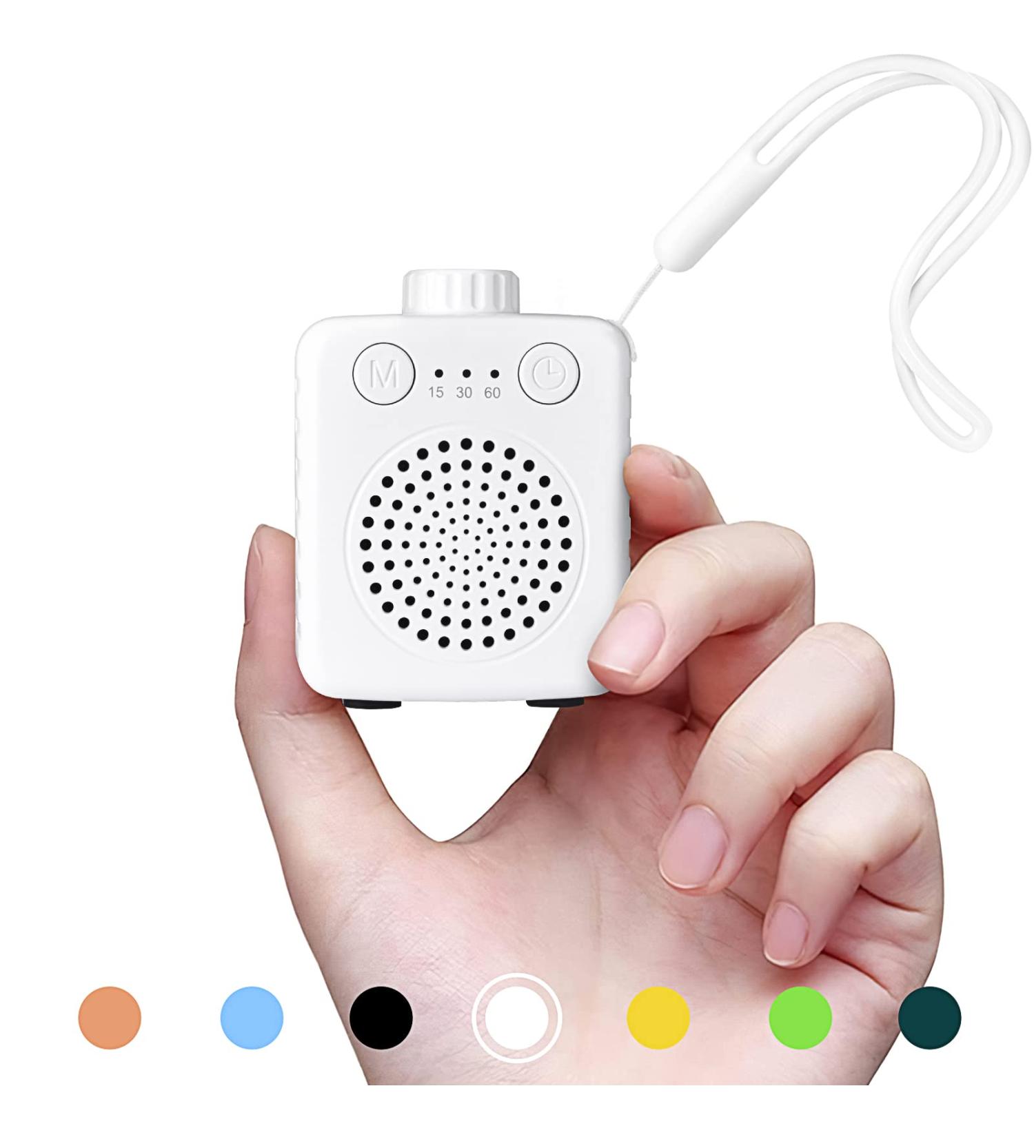 Fansbe White Noise Portable Sound Machine - Travel-Size Sleep Sound Machine with 20 Soothing Sounds - Buy Online on GoSupps.com