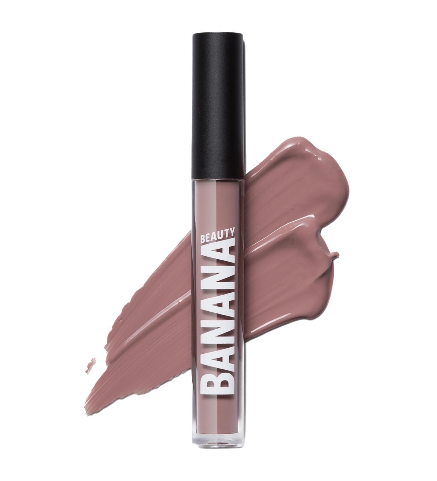 Shop Banana Beauty Semi Matte Liquid Lipstick - 10H Long-Lasting Moisturizing & Voluminous - Coffee Lease & Cold Nude - 3ml - Buy Online on GoSupps.com