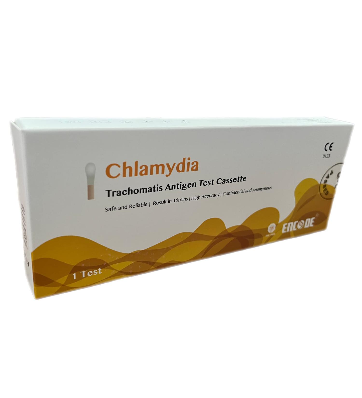 Chlamydia Test Instant Results for Male and Female STI Test STD | Certified 99% Accurate | Easy to use |