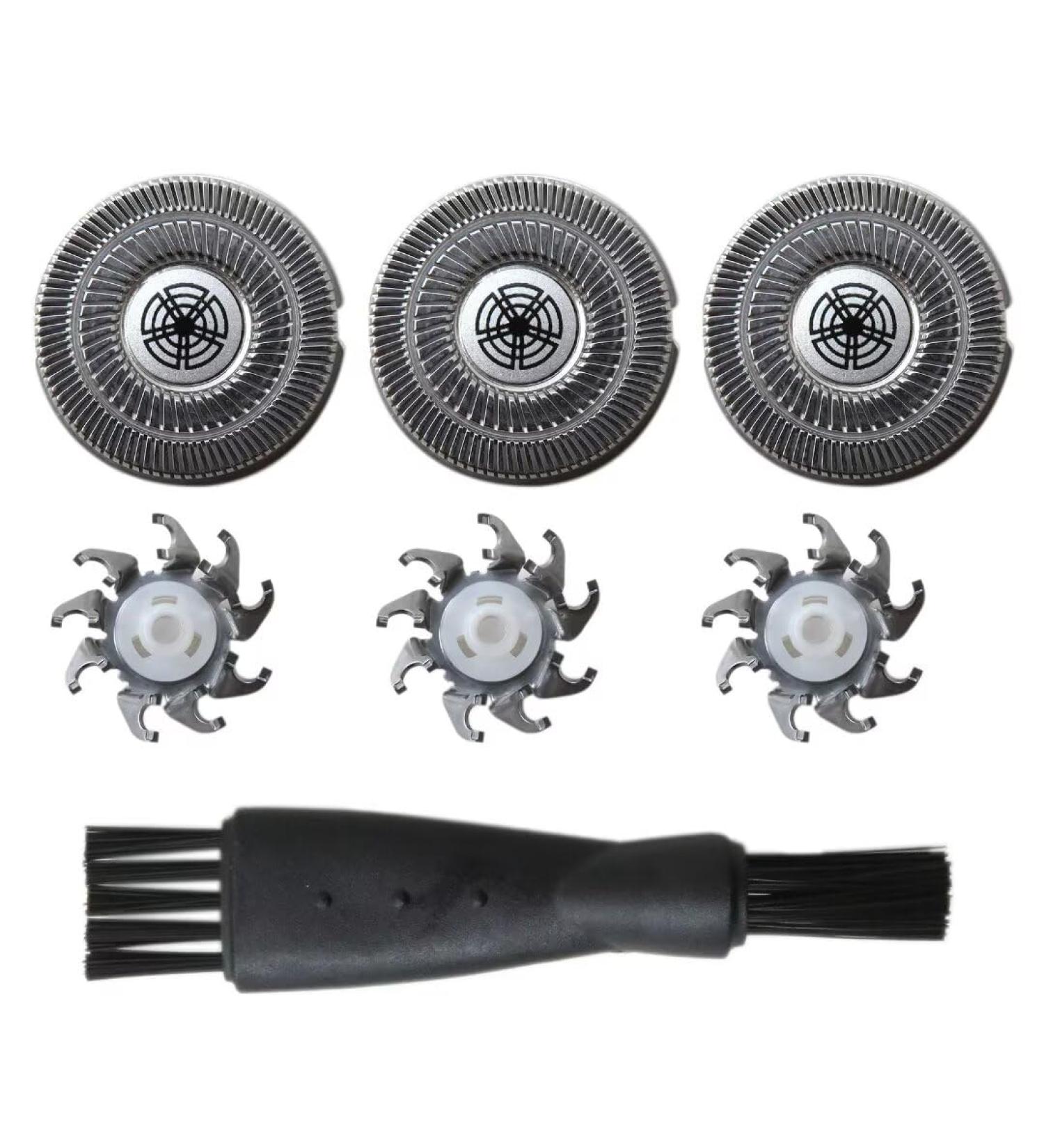 Men's Electric Shaver Replacement Head Blades for SweetLF SWS7105 - Compatible & Includes Cleaning Brush - Buy Online on GoSupps.com