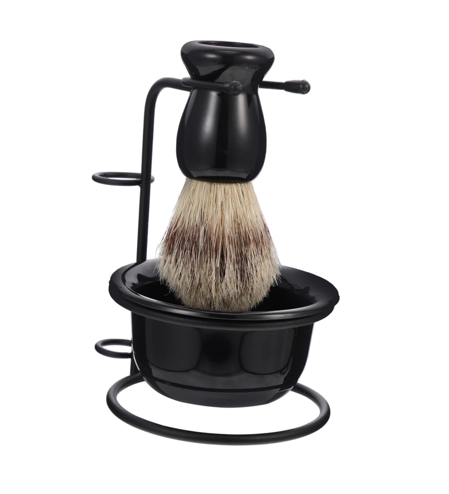 Buy Magiclulu Beard Set - Razor Brush Mustache Rwrap & Keeper for Men | International Shipping Available - Buy Online on GoSupps.com