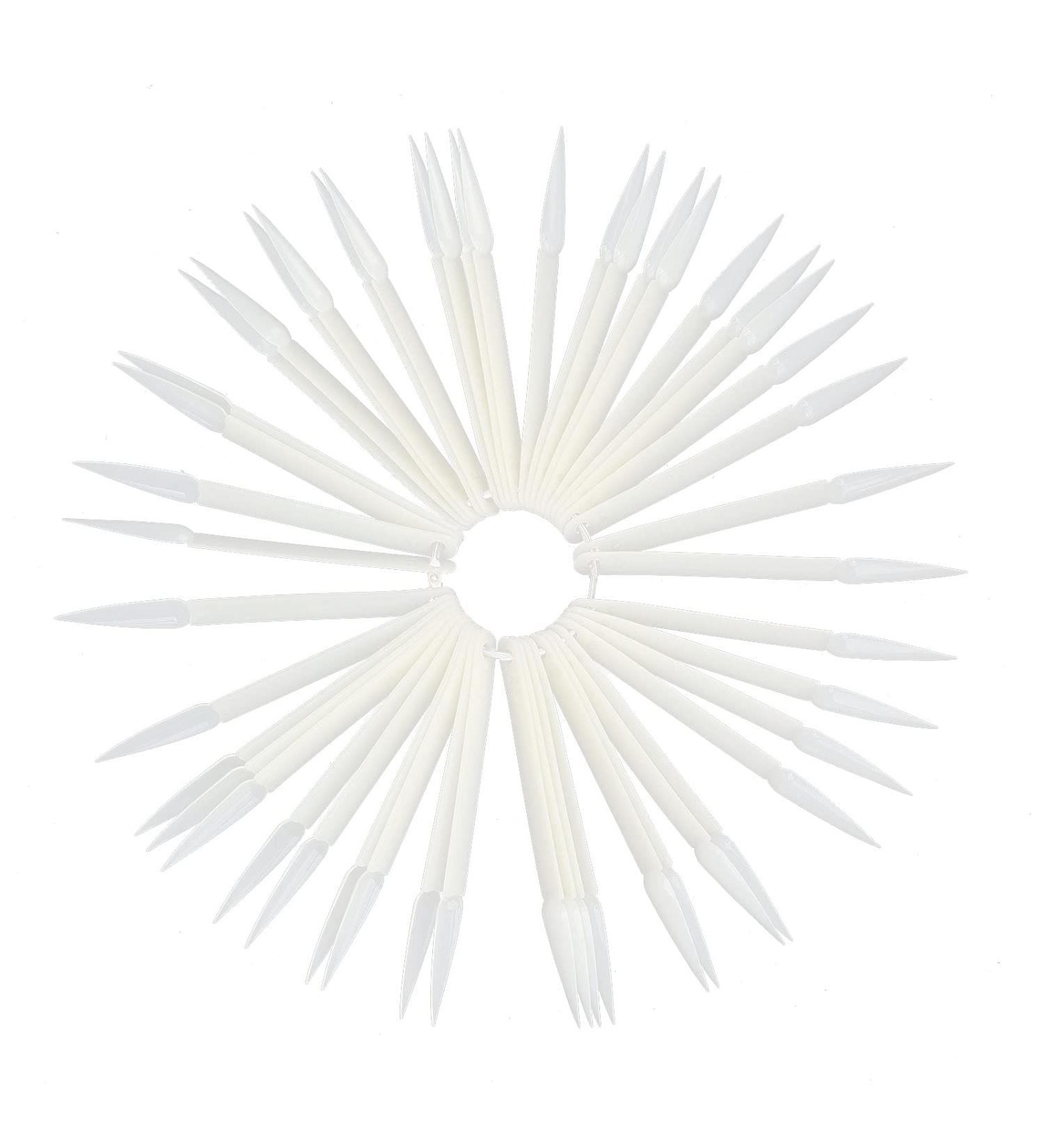 Natural Nail Polish Display Stick - Metal Ring for Nail Art Practice & Collection - Buy Online on GoSupps.com