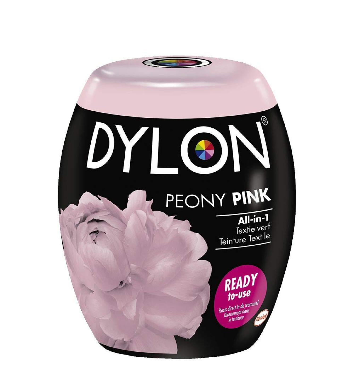 Dylon - Dylon Machine Use 15 Peony Pink Textile Fabric Dye Pod - 1 Piece - Buy Online on GoSupps.com