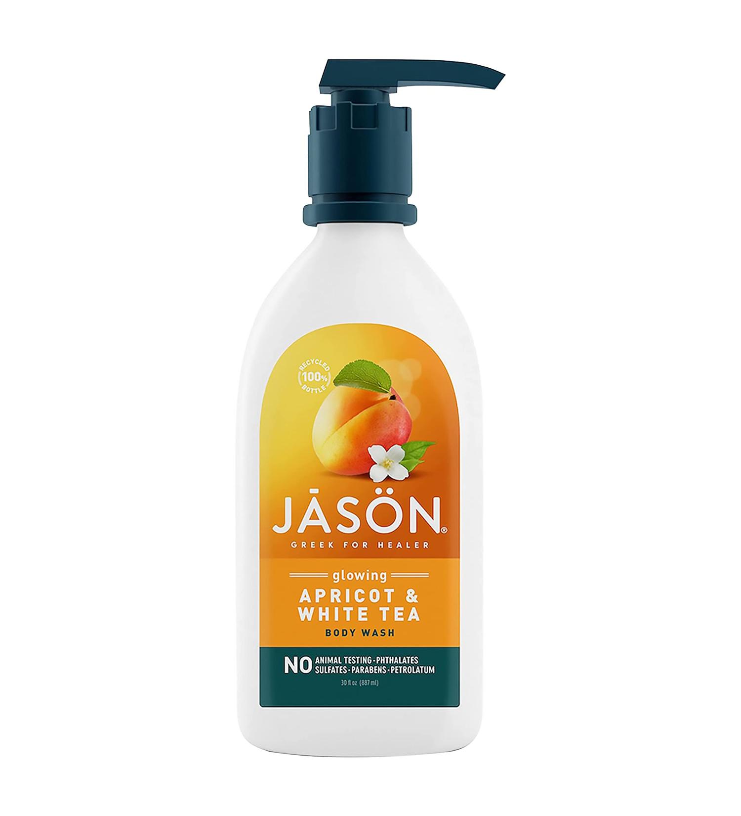 JASON Glowing Apricot & White Tea Body Wash 30 Oz - Pack of 1 - Buy Online on GoSupps.com