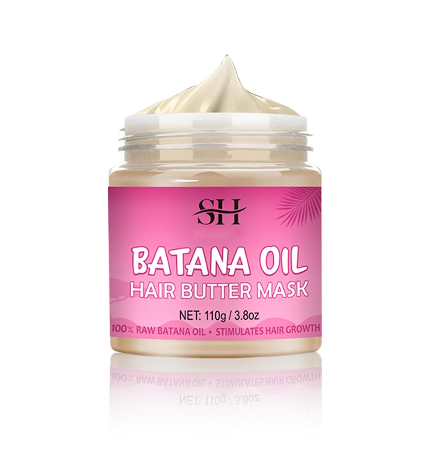 Hair Butter with 100% Pure Raw Batana Oil From Honduras Batana Oil for Hair Growth Hair Growth Butter for All Hair Types Promotes Hair Strength 110g - Buy Online on GoSupps.com