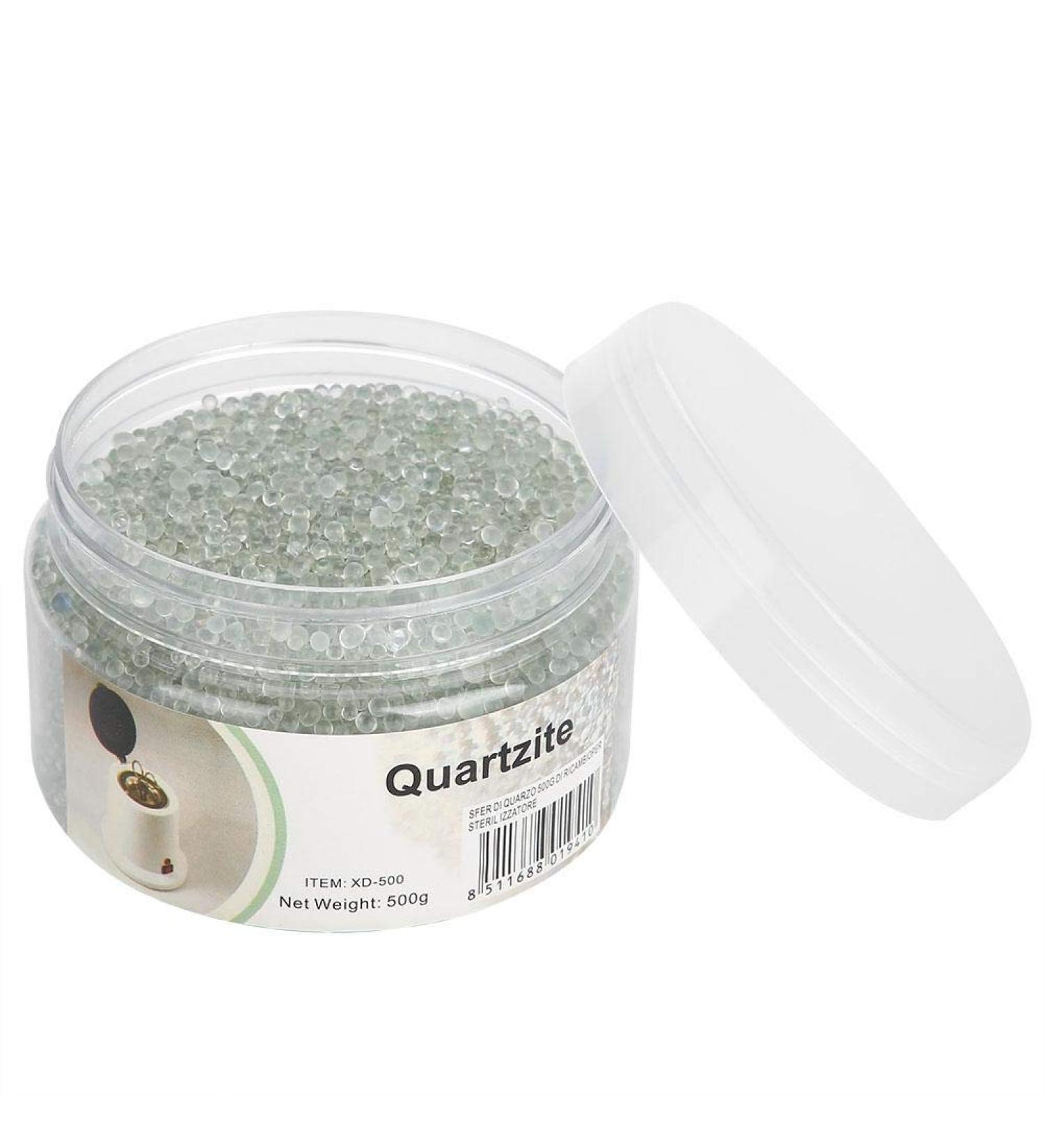  Canyita Glass sterilizer beads 500g high-temperature nail sterilizer box silica sand beads transparent glass balls for pearl temperature sterilizer box - Buy Online on GoSupps.com