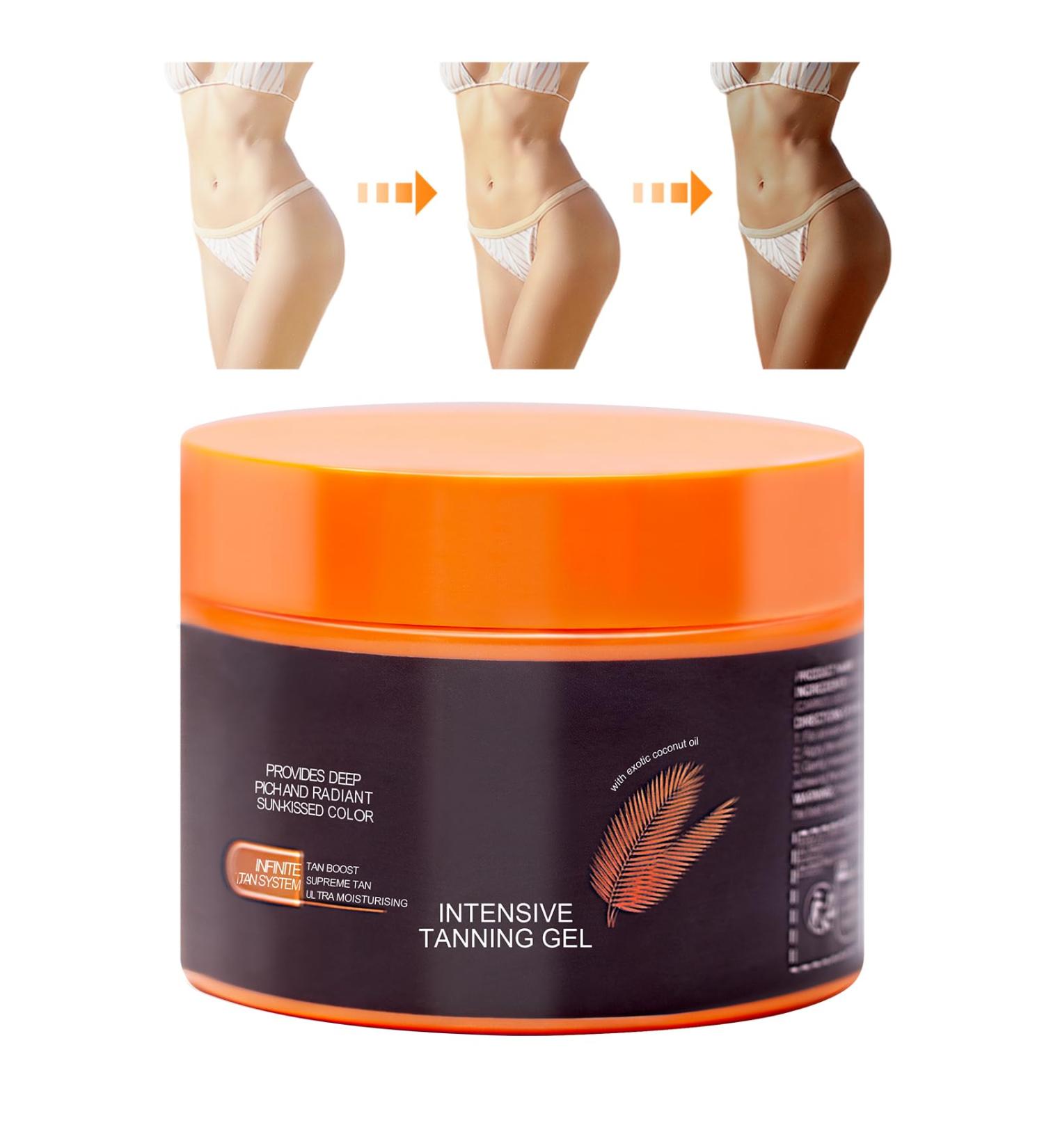 Intensive Tanning Gel Intensive Tanning Luxe Gel Tanning Gel for Indoor Tanning Beds Achieve a Natural Tan Skin Outdoor Sunlight 2024 New Tanning Cream Gel (1PC) - Buy Online on GoSupps.com