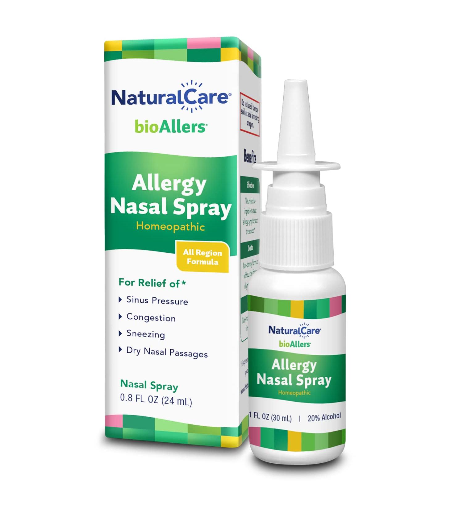 BioAllers Sinus and Allergy Relief Nasal Spray - Fast-Acting Homeopathic Remedy - 2 pk .8 oz - Buy Online on GoSupps.com
